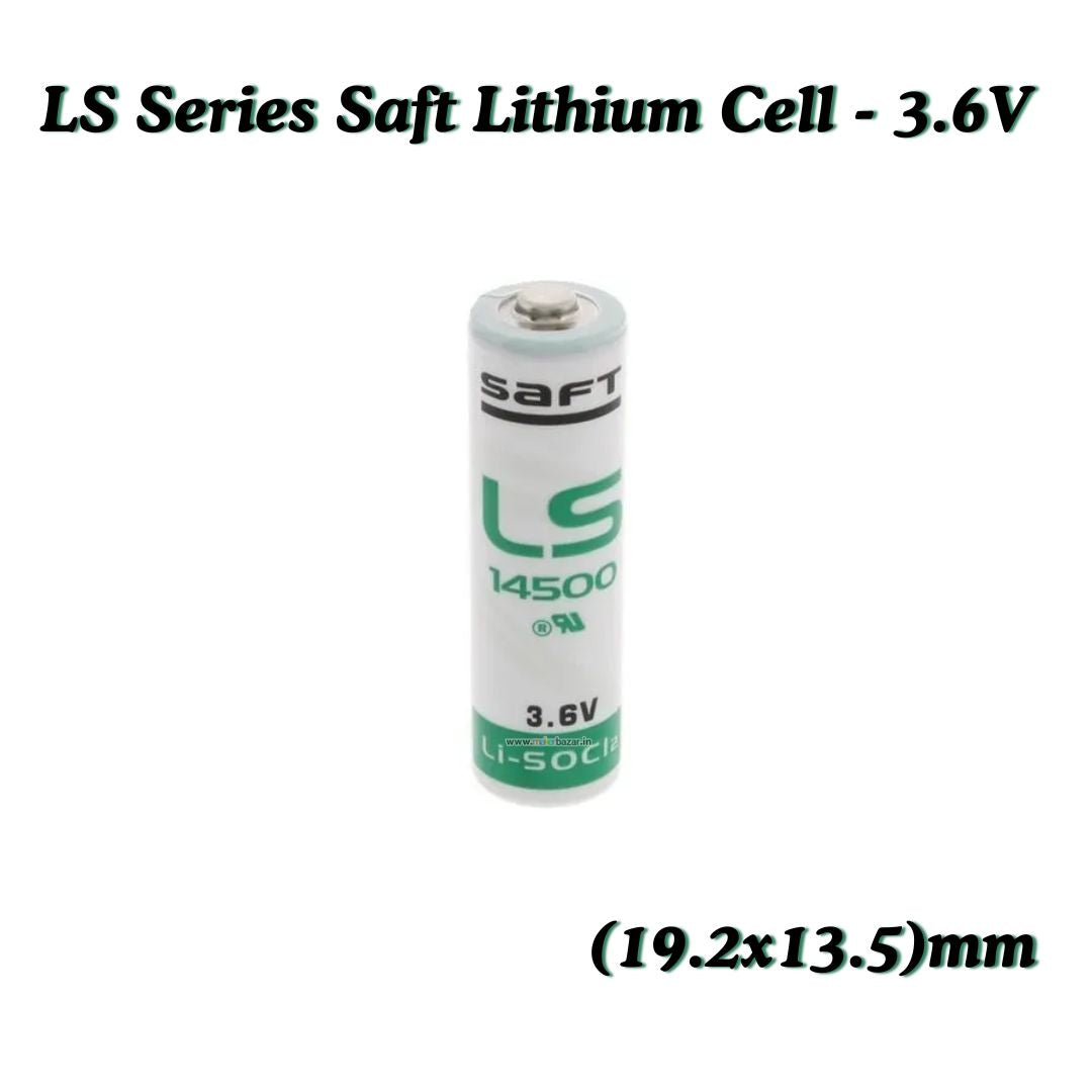 3.6V LS & LSH Series Saft Lithium Cell