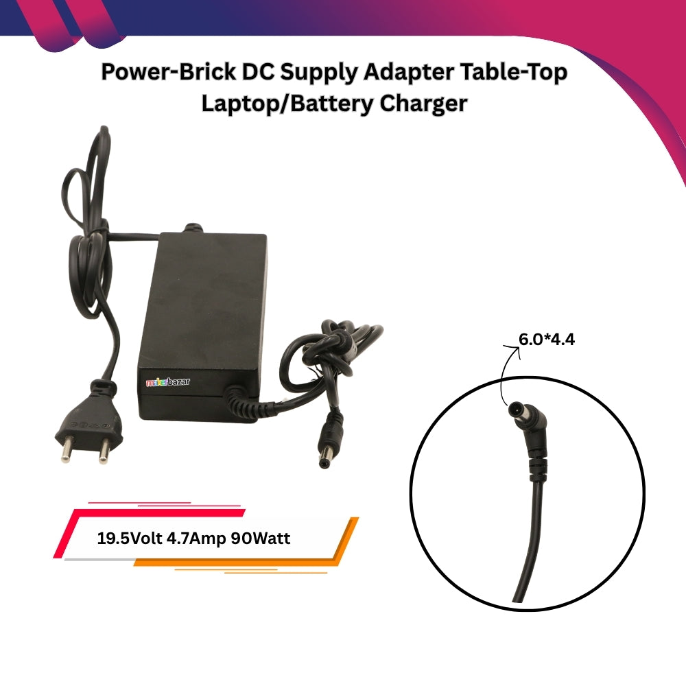 Generic: Power-Brick DC Supply Adapter Table-Top Laptop/Battery Charger