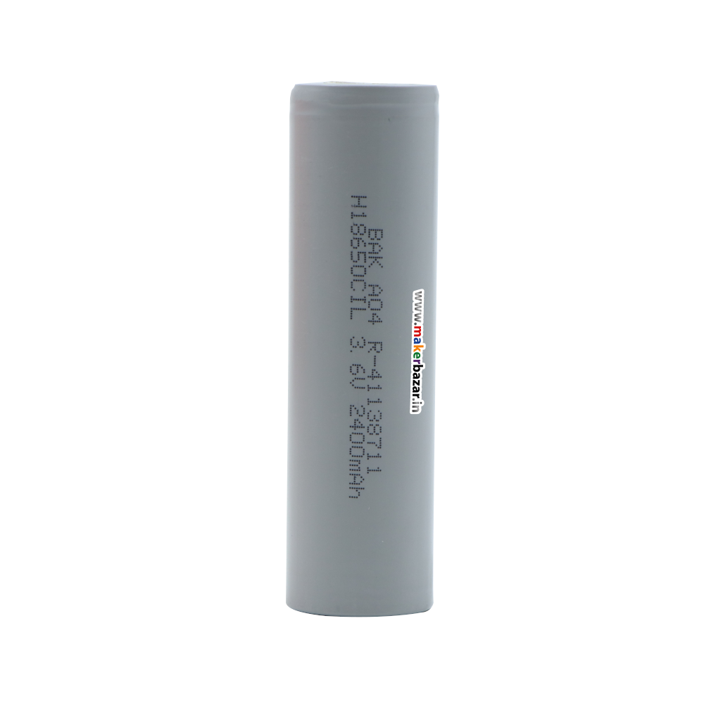 BAK 3C 3.6V Lithium-Ion 18650 Rechargeable Cell