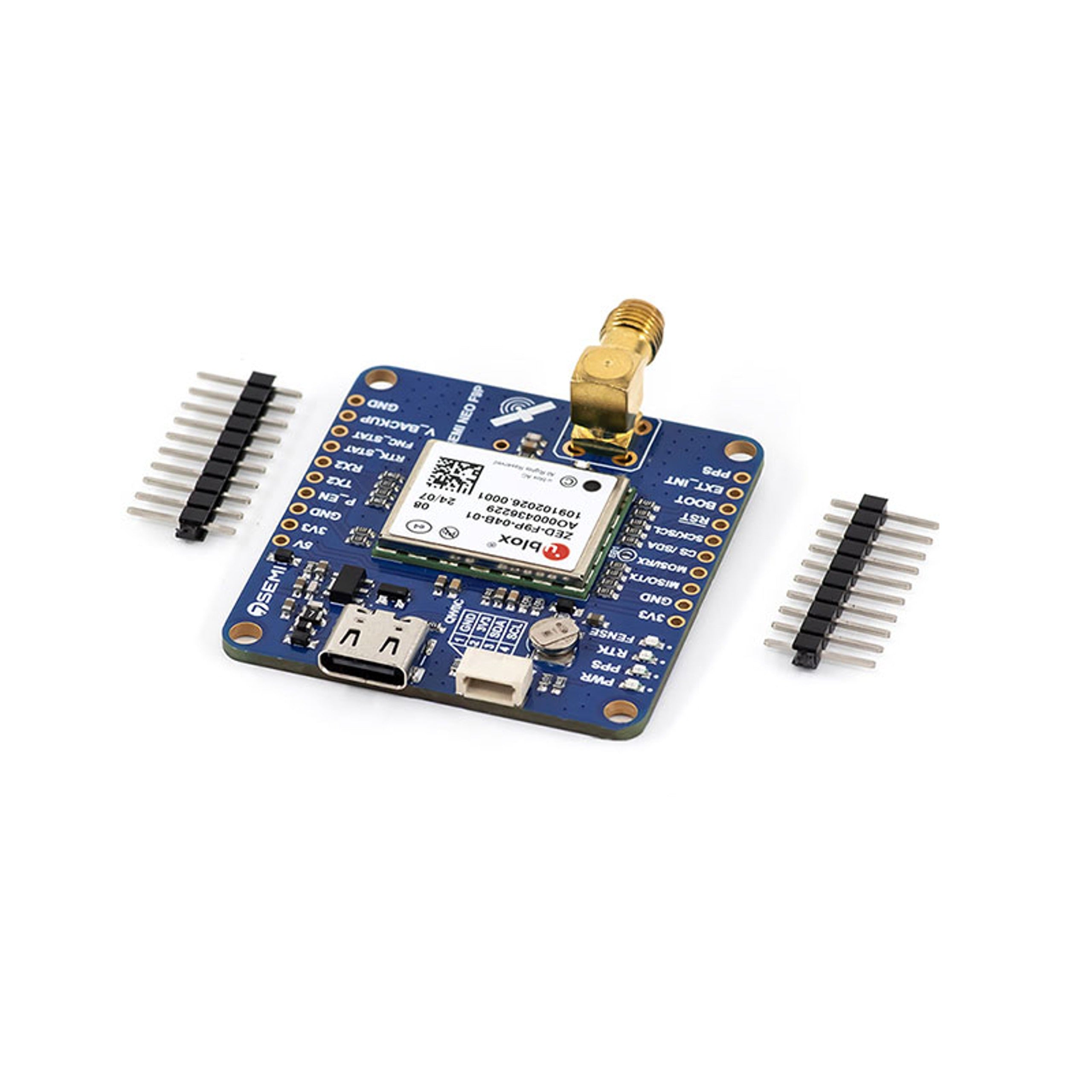 7Semi ZED-F9P Dual-band GNSS RTK SMA Modem