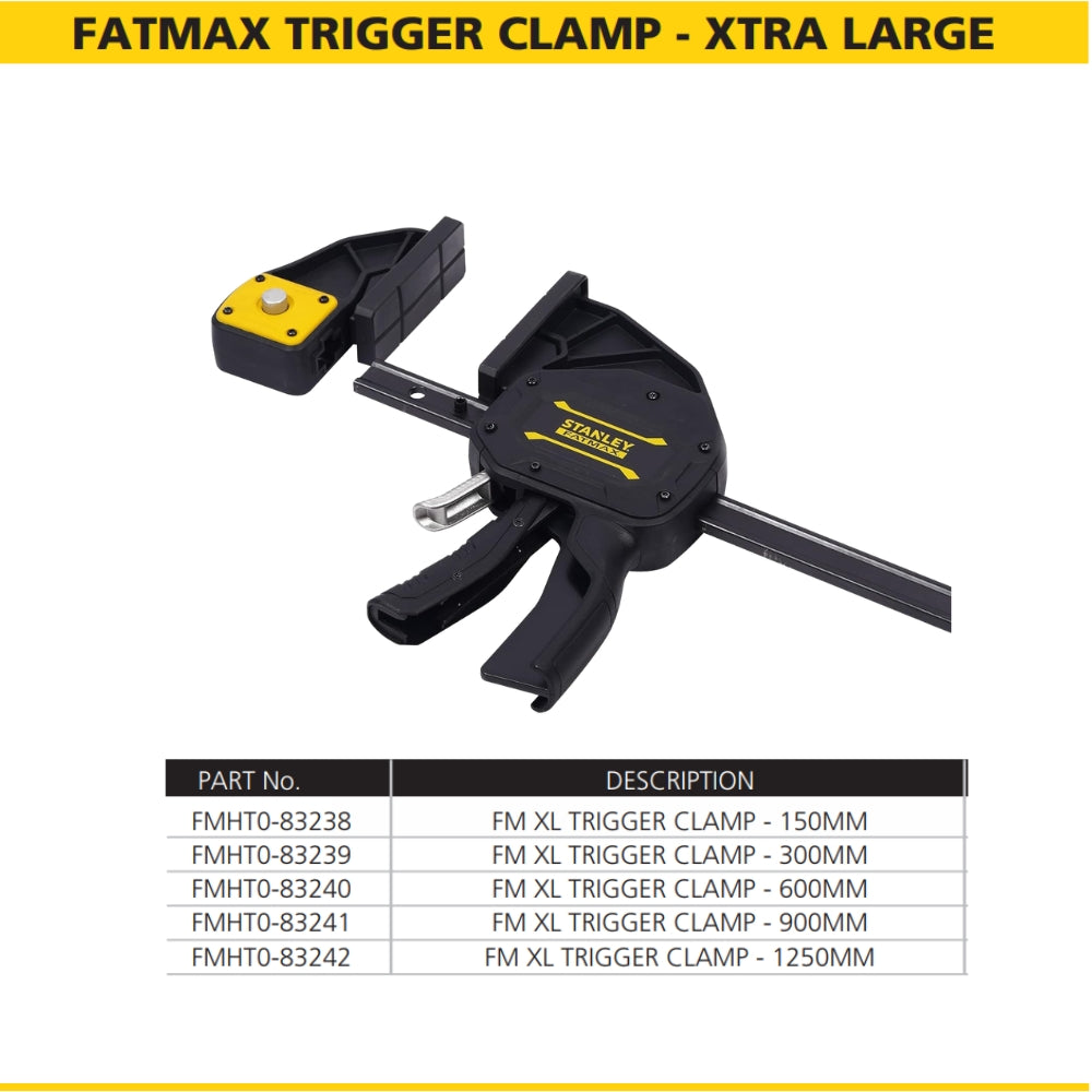 Stanley Fatmax Trigger Clamp Xtra Large