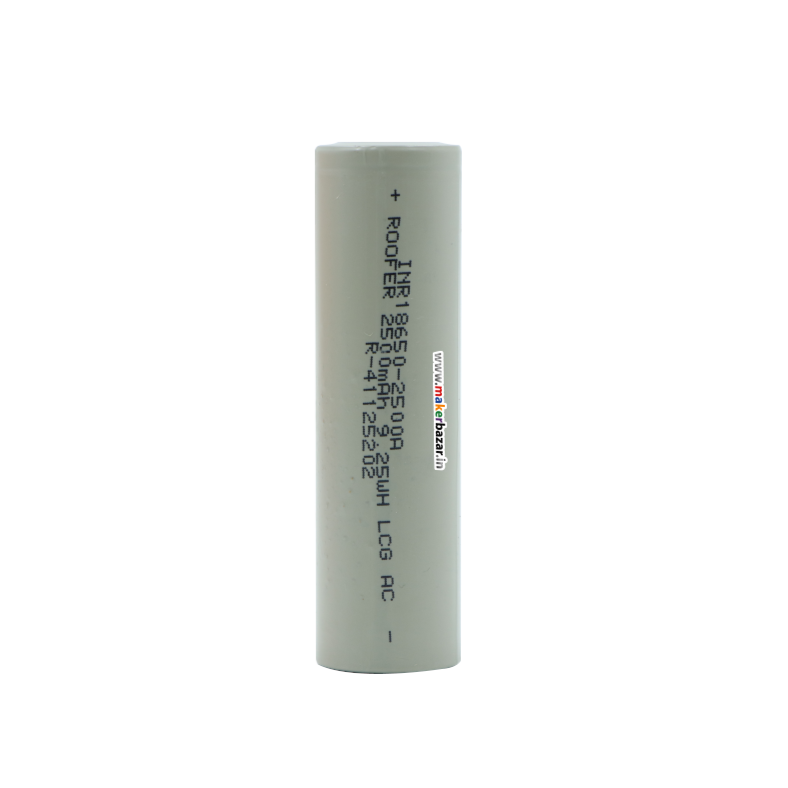 18650 3.7V Lithium-Ion Rechargeable Battery 1C