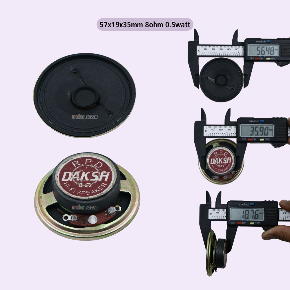 2.25-Inch External Magnet Speaker Driver Without Frame