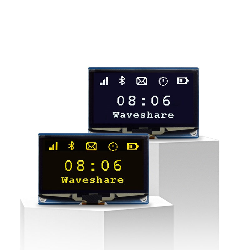 Waveshare 2.42″ OLED Display Module – 128×64, SPI/I2C