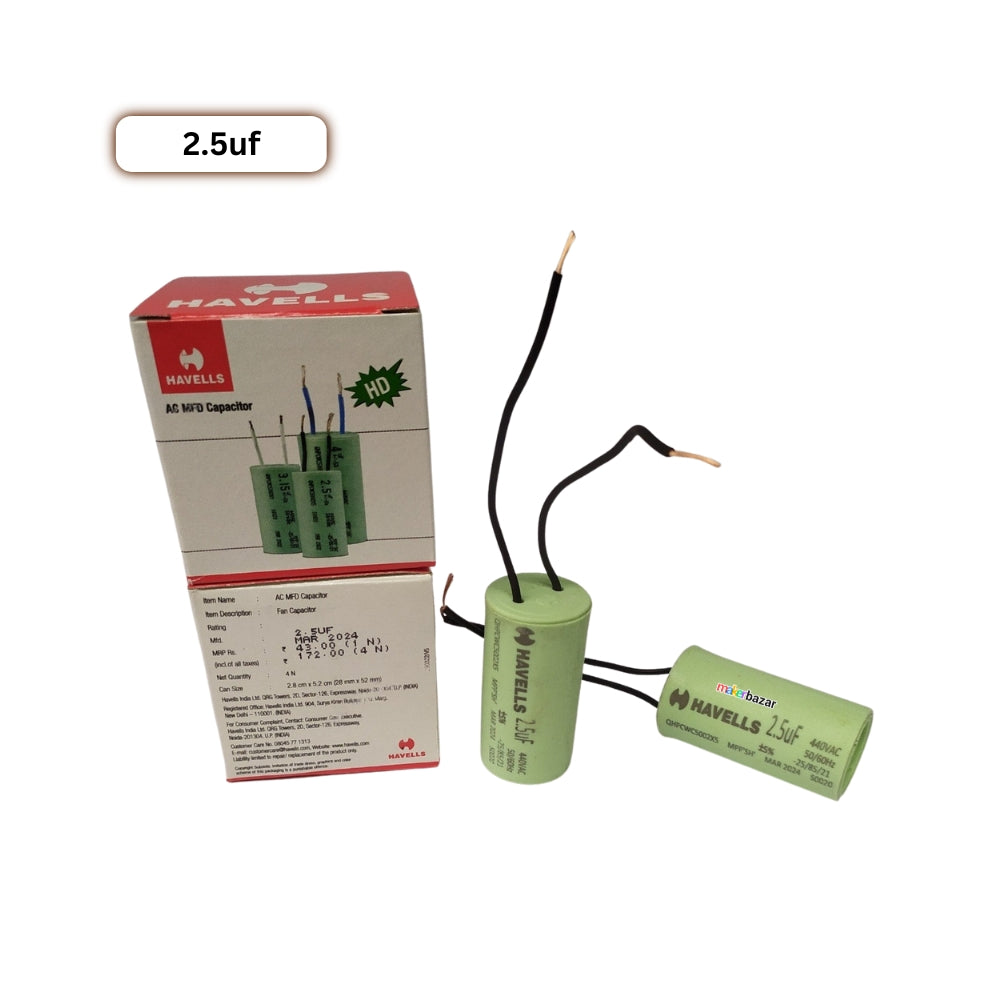 AC MFD Capacitor Condensor for Motors Fan