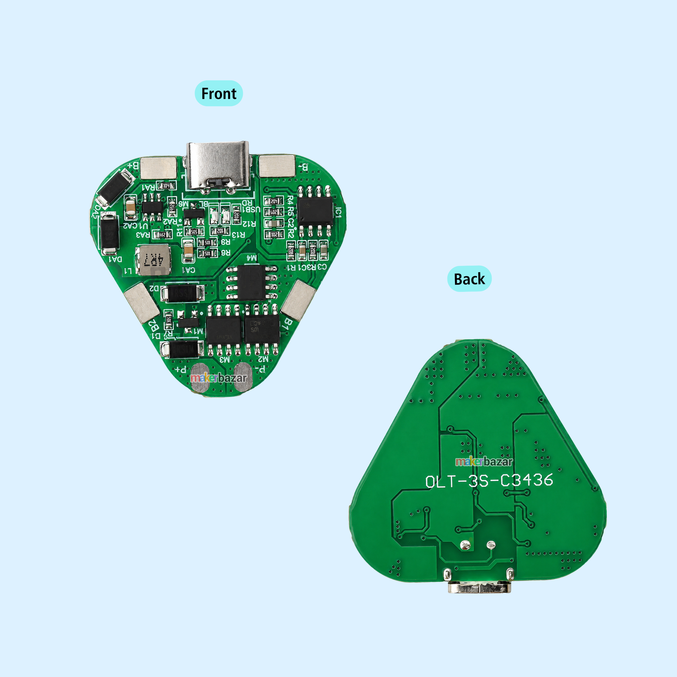 3S 12V BMS 18650 Lithium Battery Protection Board for Cordless Hand-Drill Machine