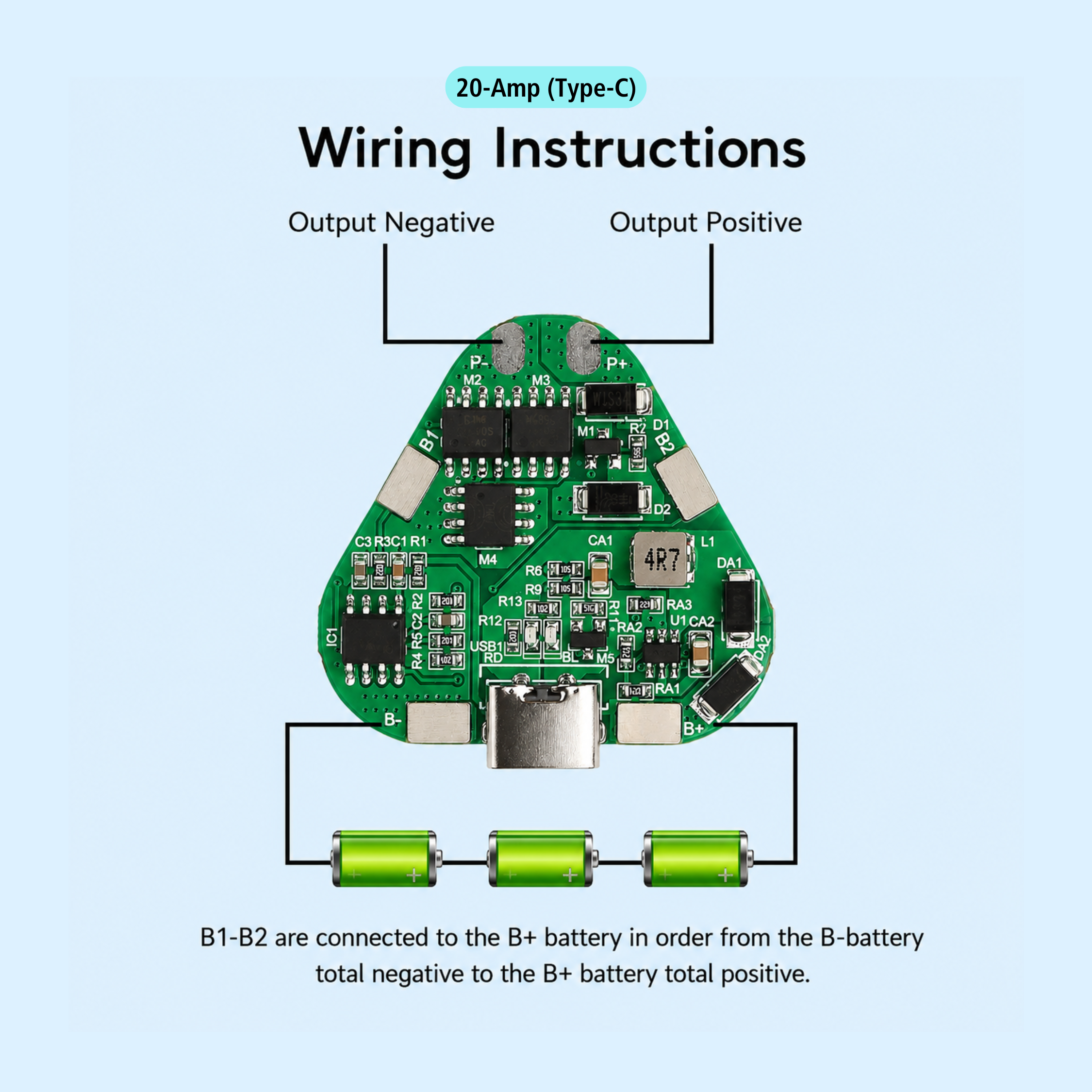 3S 12V BMS 18650 Lithium Battery Protection Board for Cordless Hand-Drill Machine