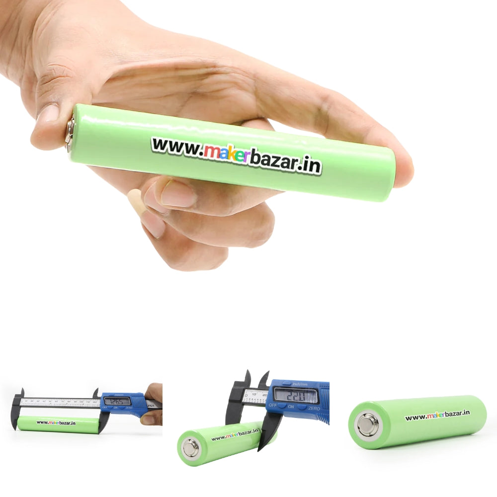 Generic: 3.6V Size-3SC Cell NiCd Rechargeable Battery with Button Top