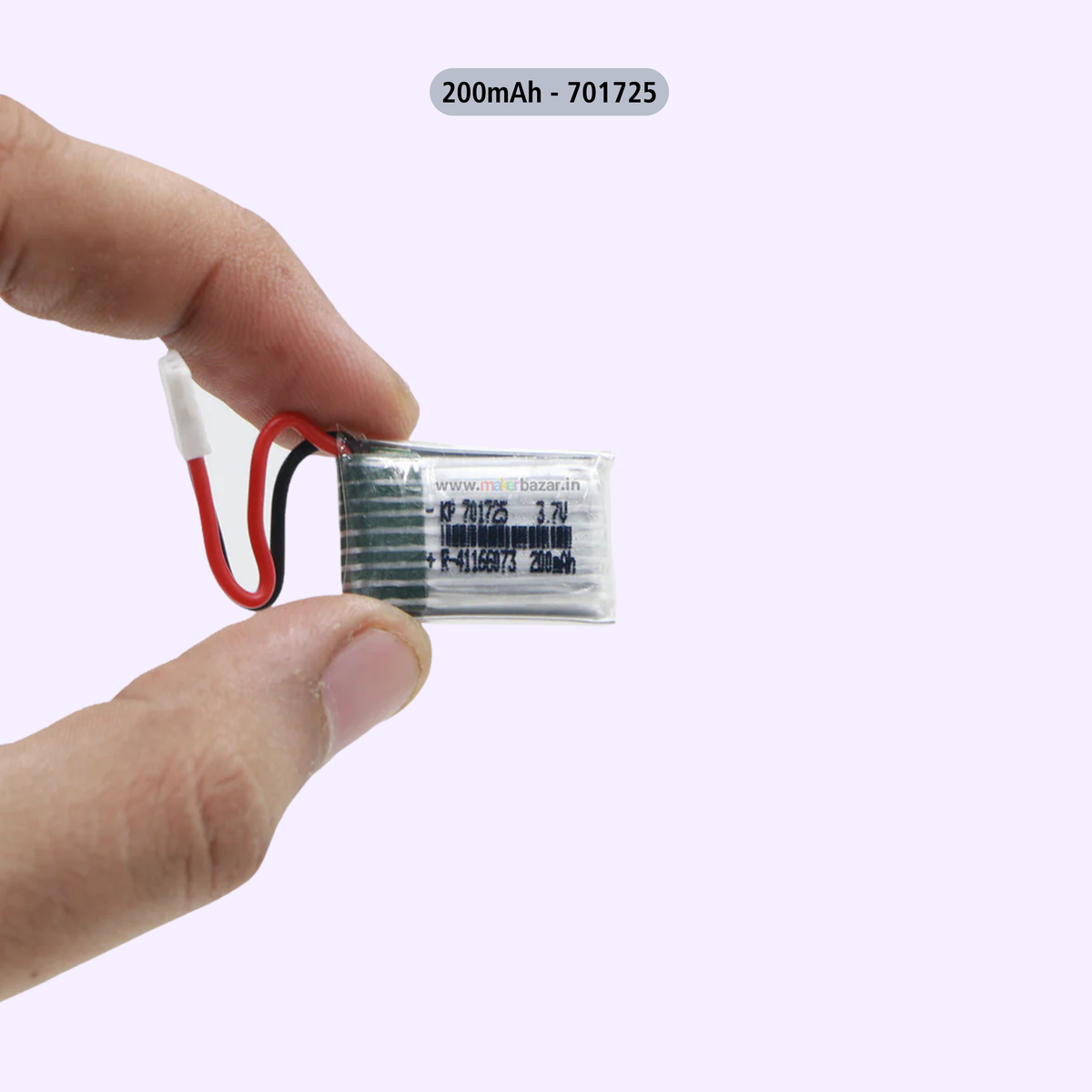 KP: Drone LiPo Batteries 3.7V Rechargeable Battery for Mini RC Aircraft, Quadcopters