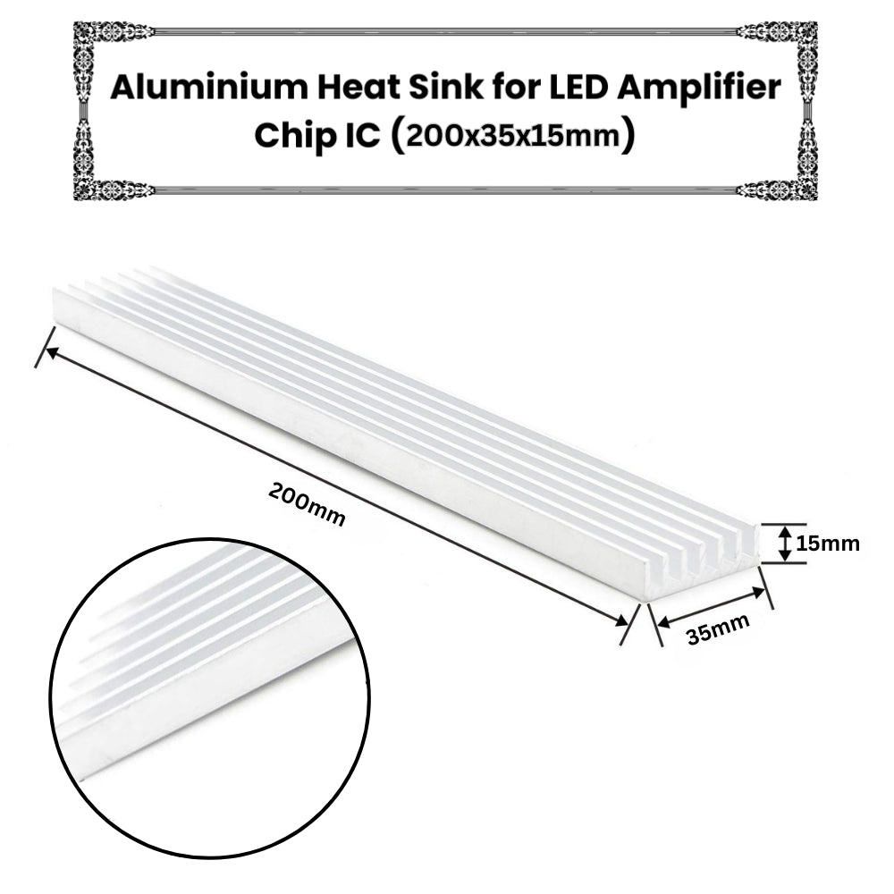 Aluminium Heat Sink for Chip/PCBs/Modules
