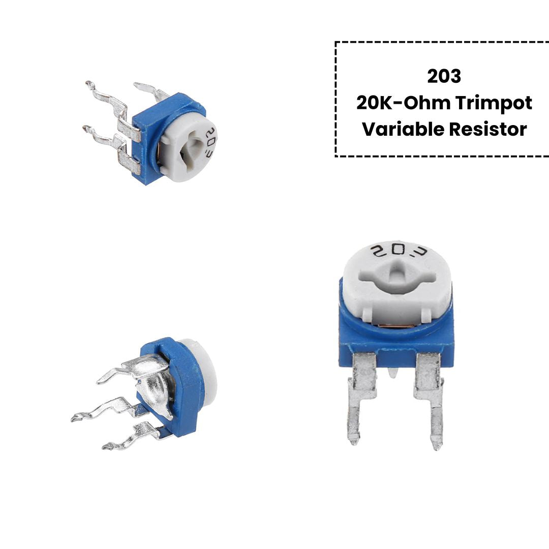 RM065 Trimming Potentiometer Preset Trimpot Variable Resistor
