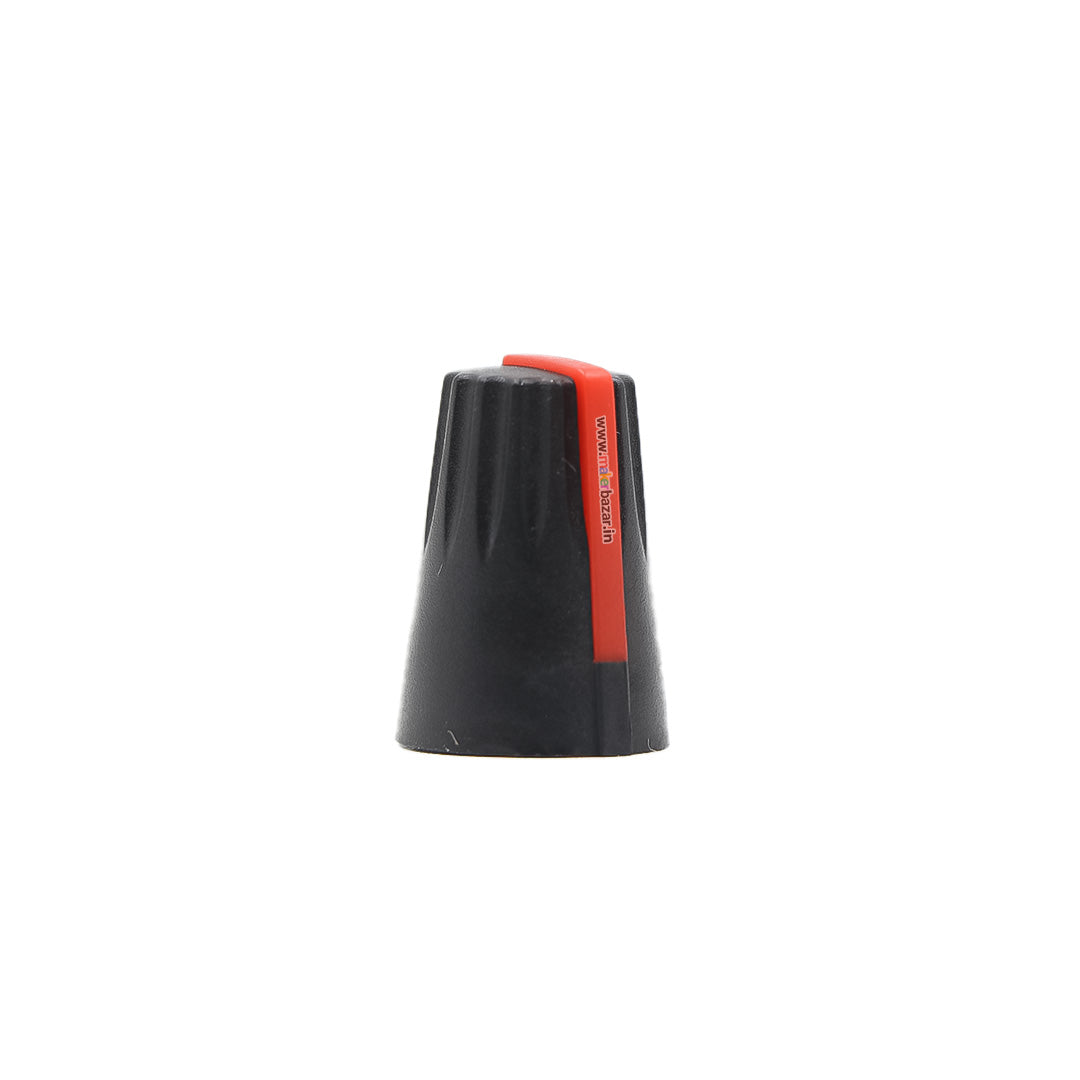 Knob-206 Plastic Potentiometer Knob 6mm With Buffer