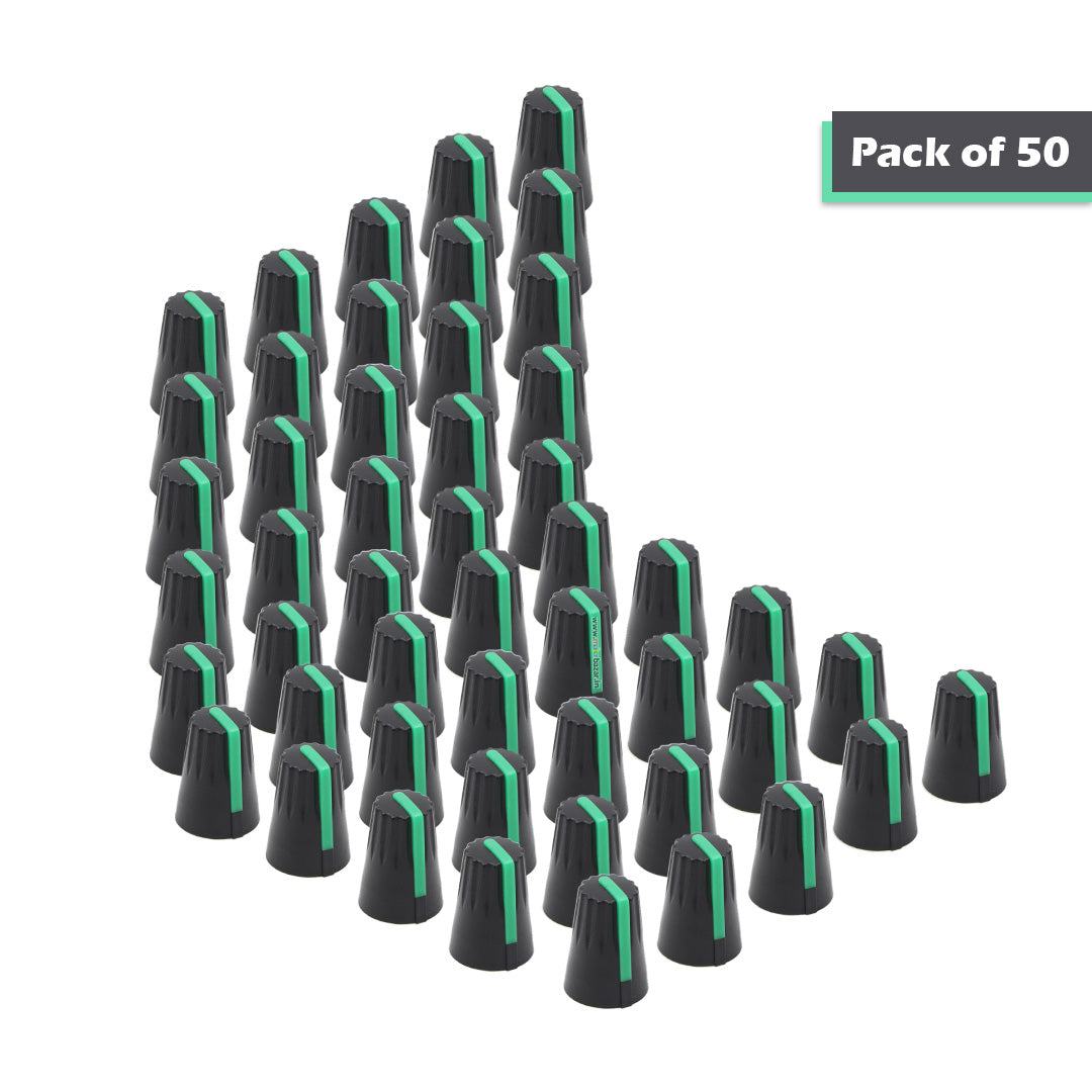 Knob-206 Plastic Potentiometer Knob 6mm With Buffer