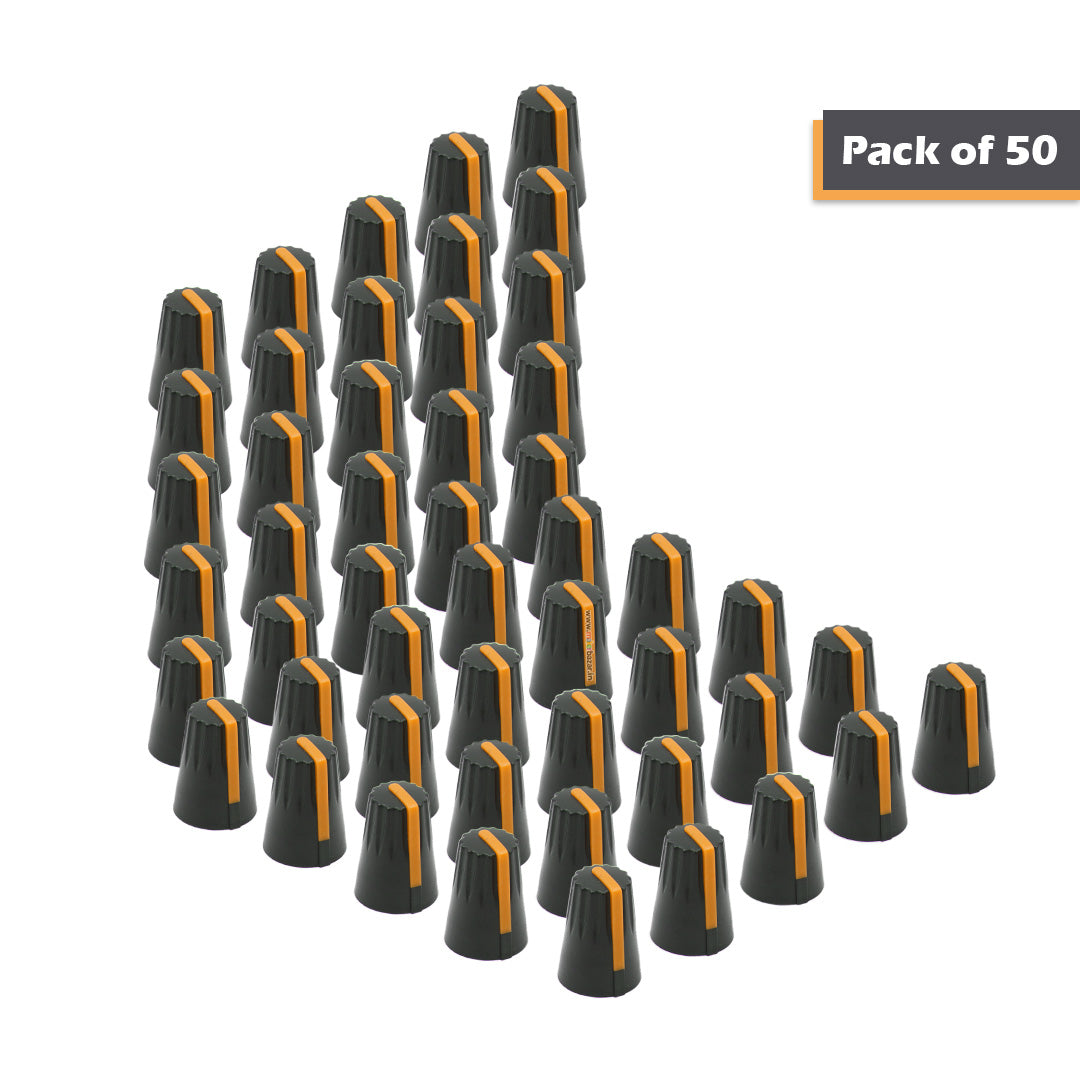 Knob-206 Plastic Potentiometer Knob 6mm With Buffer