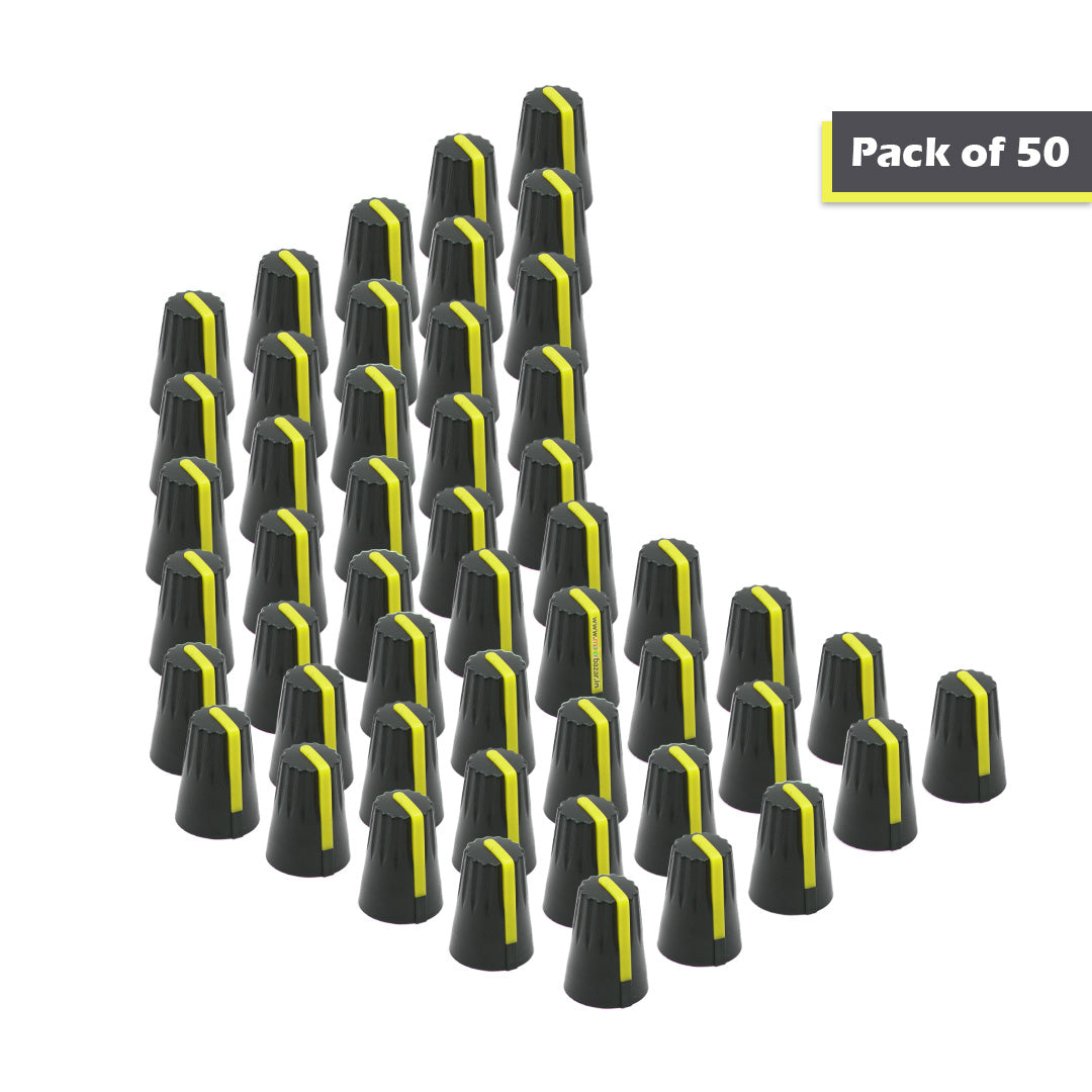 Knob-206 Plastic Potentiometer Knob 6mm With Buffer