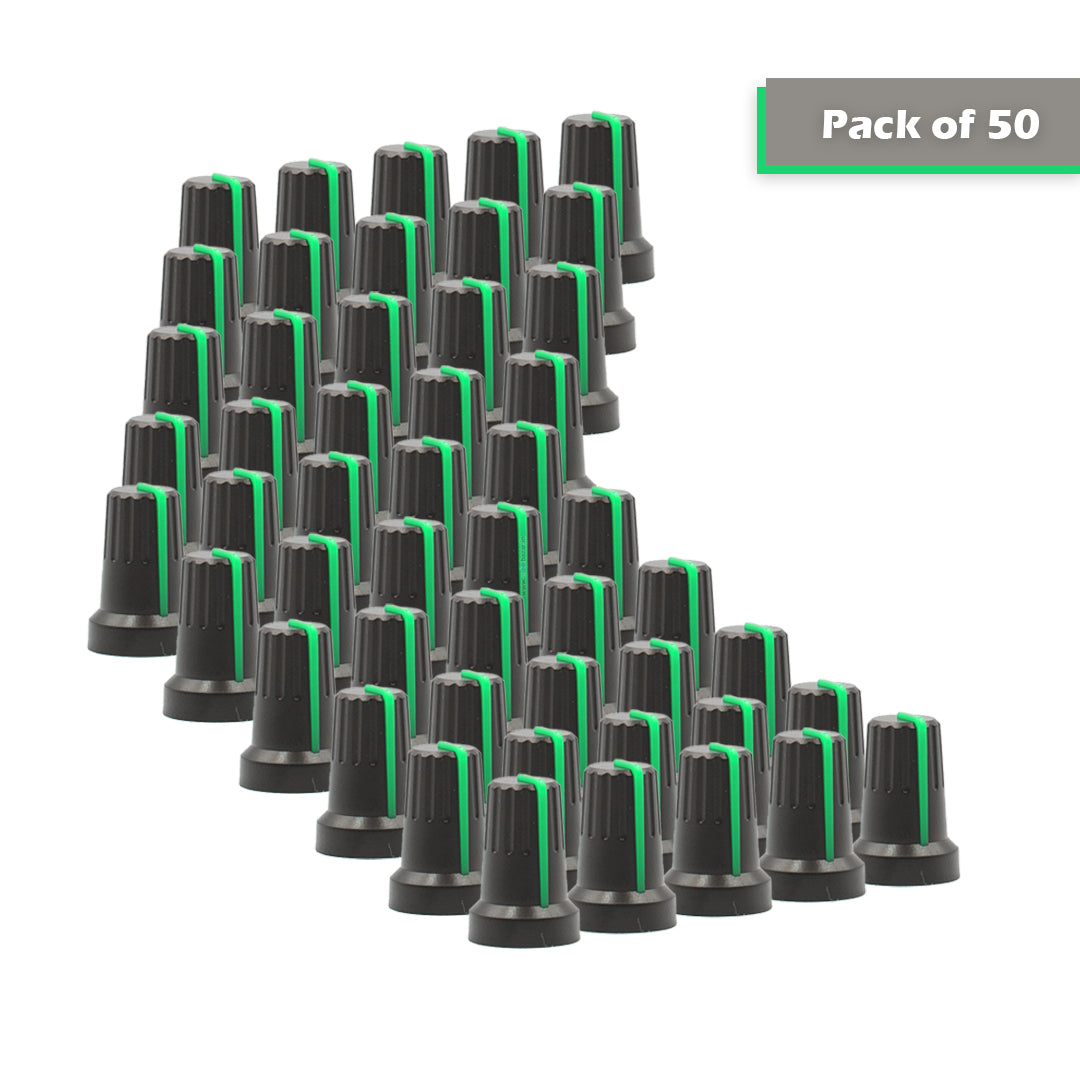 Knob-207 Plastic Potentiometer Knob 6mm With Buffer