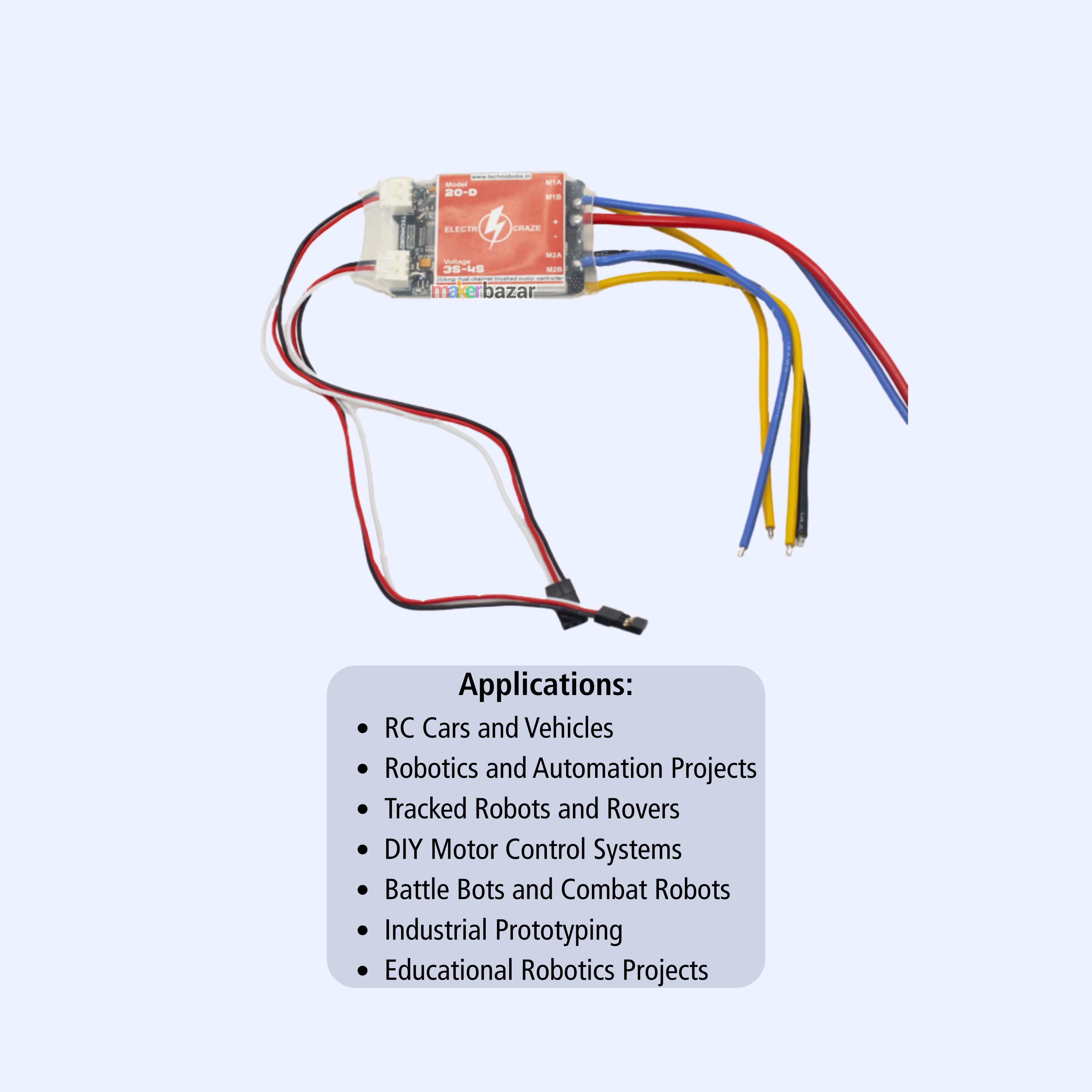 Dual-Channel Brushed Motor Controller