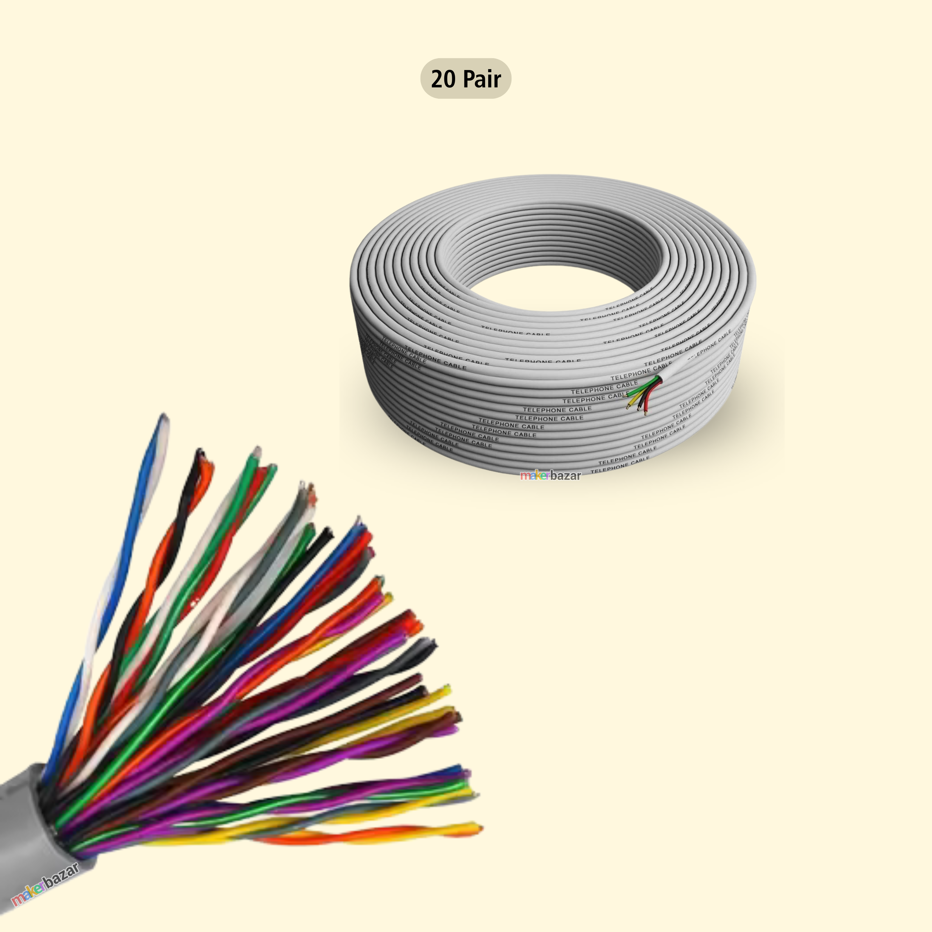 Telephone Connection Line Cable Roll