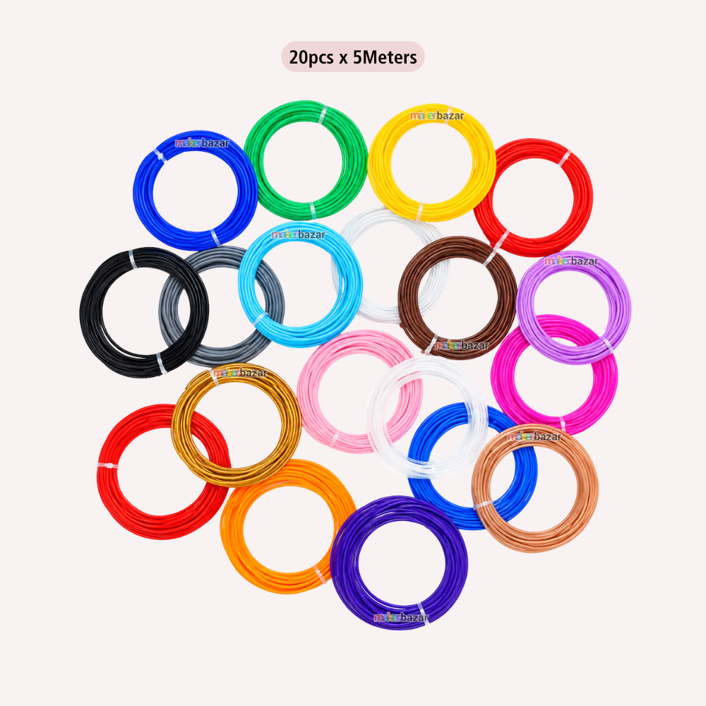 Multicolor 3D Pen Filament Pack