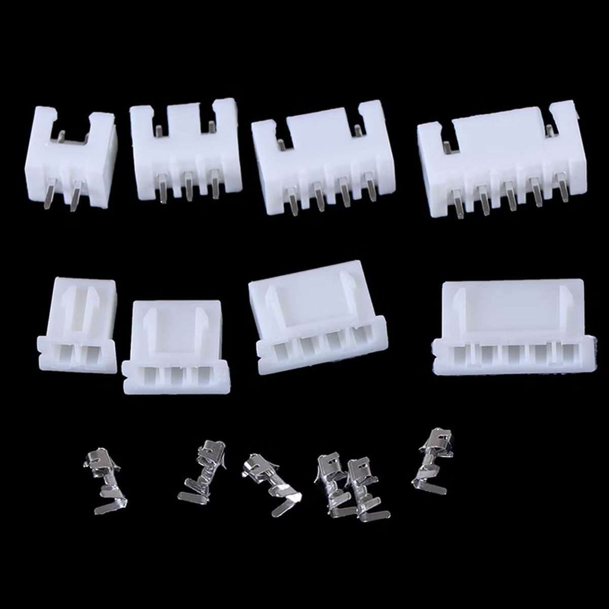 230pcs JST-XH 2.54mm Terminal Connectors Kit