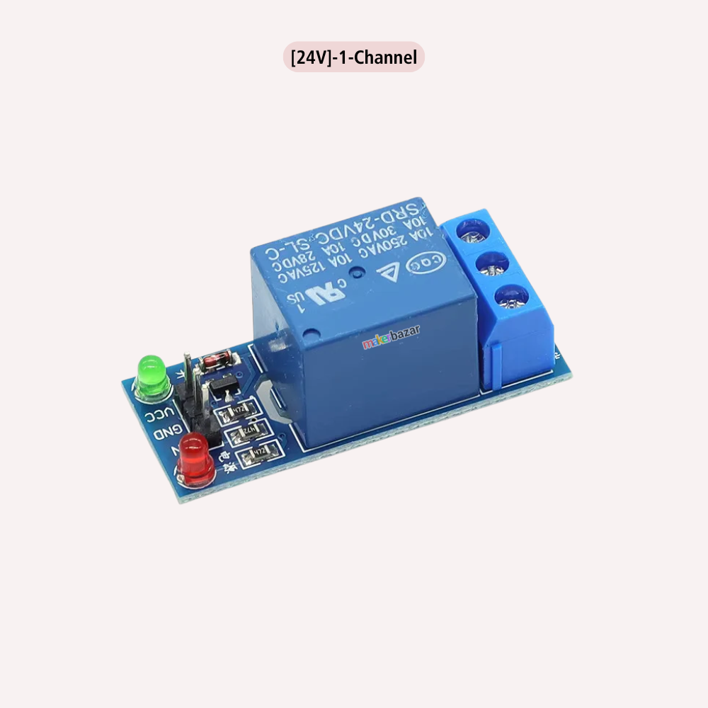 Blue Relay Board Module with Low Level Trigger Optocoupler
