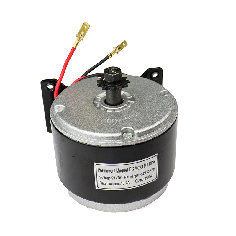 MY1016 24V HighRPM DC Brush Motor for E-bike Bicycle