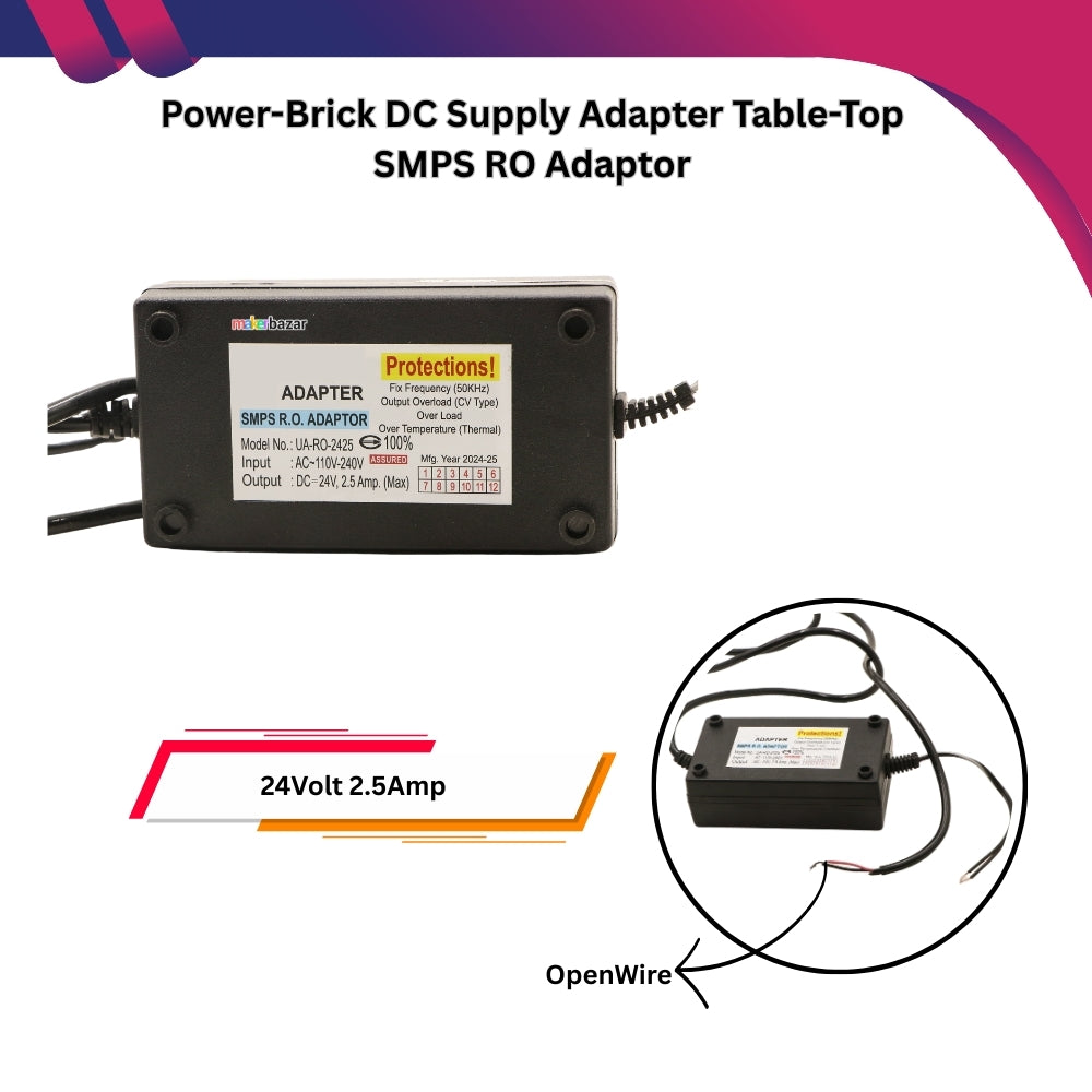 Generic: Power-Brick DC Supply Adapter Table-Top Laptop/Battery Charger