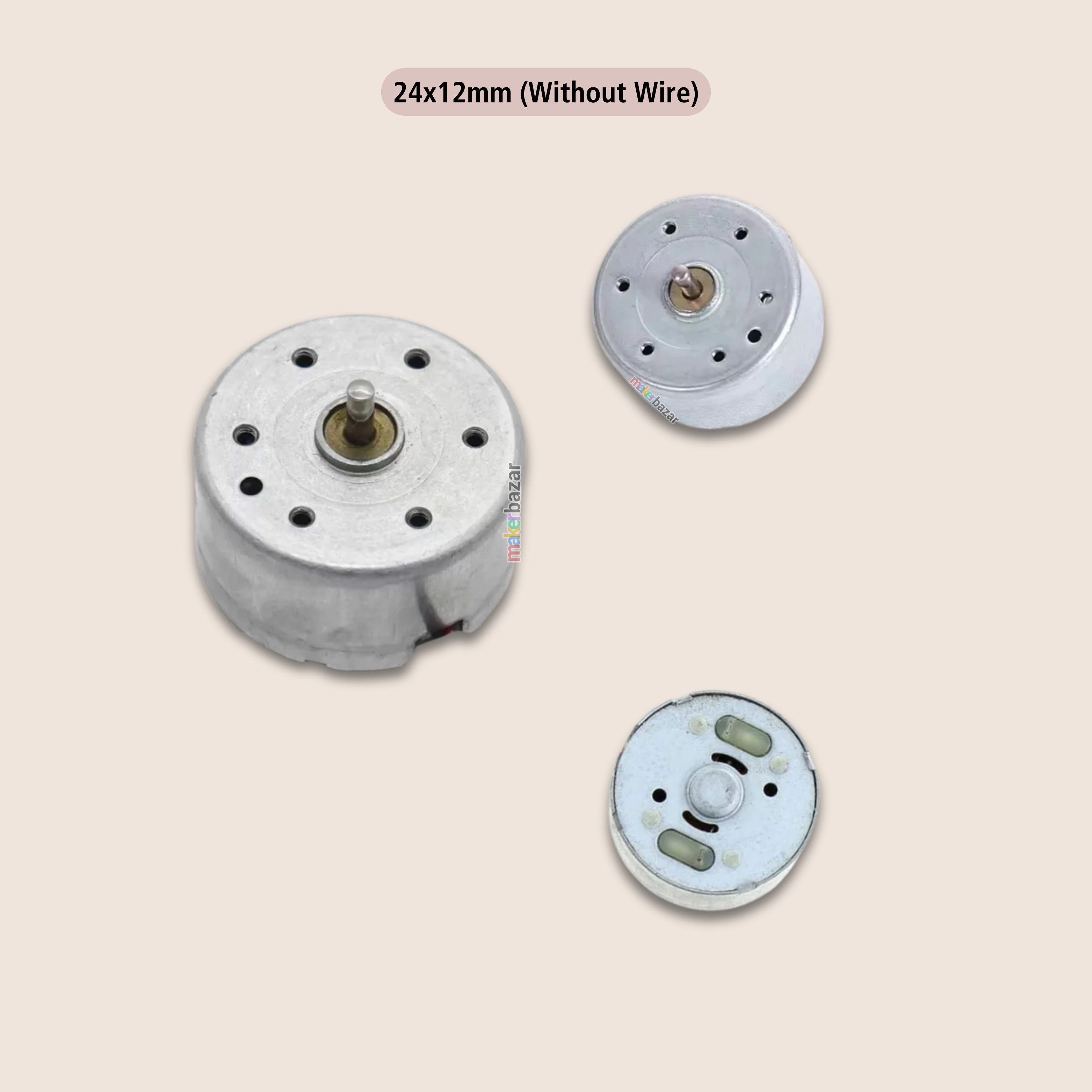 3V-12V DC Mini Flat Cylinder CD Motor