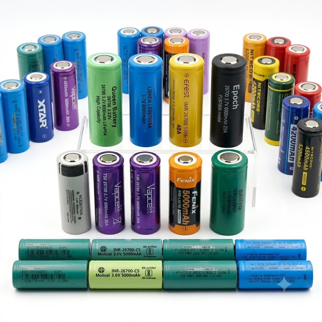 26700 3.2V Lithium-Ion Rechargeable Cell