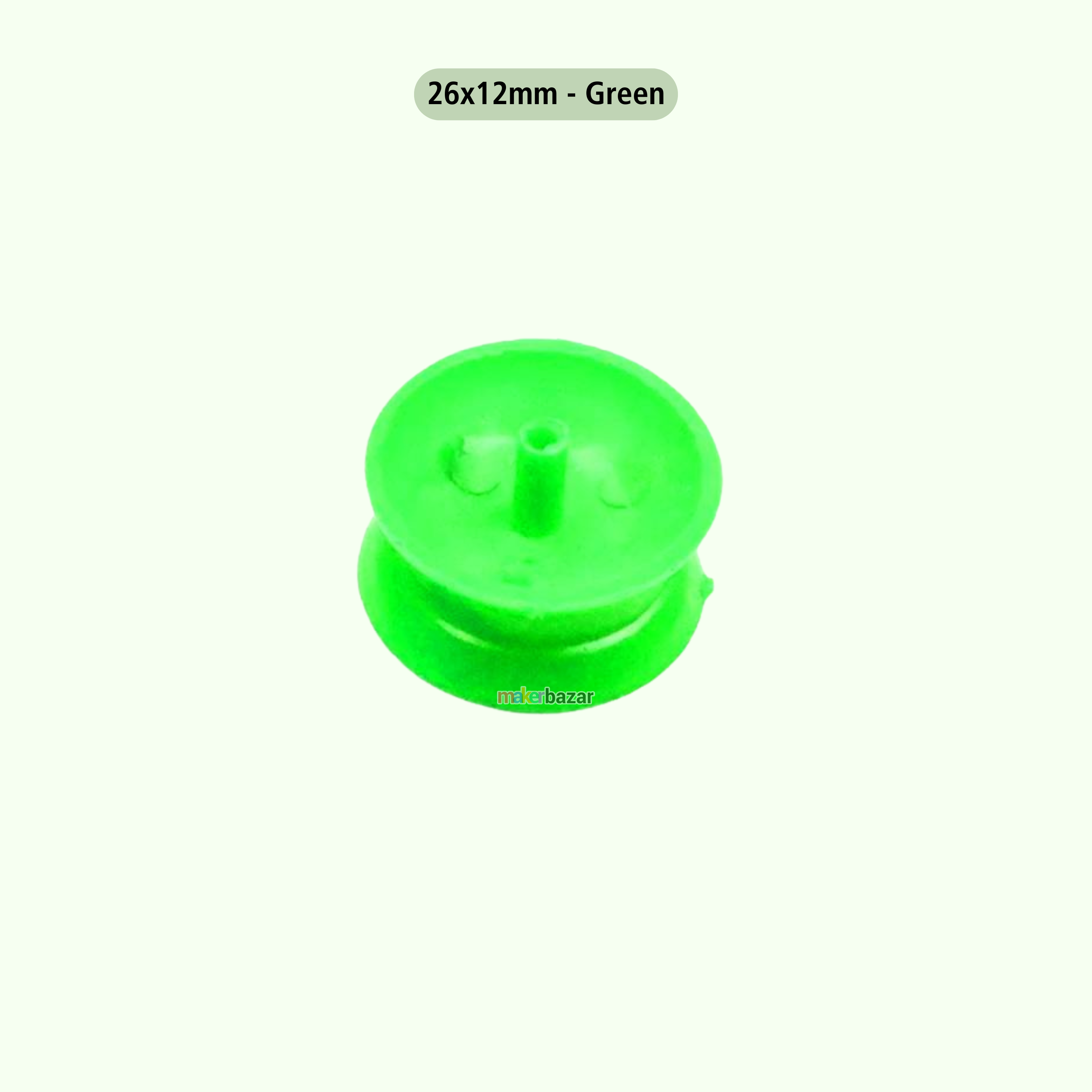 Plastic Pulley Wheel for DC Toy Motor