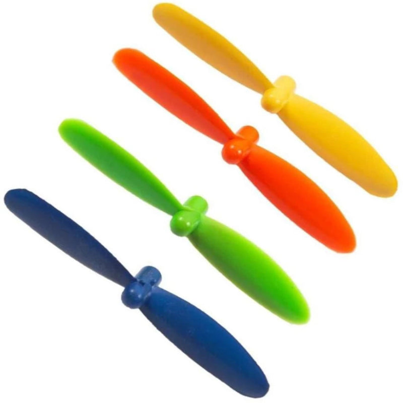 4pcs Mini Drone Motors N20 with 2-Blade Propellor Fan