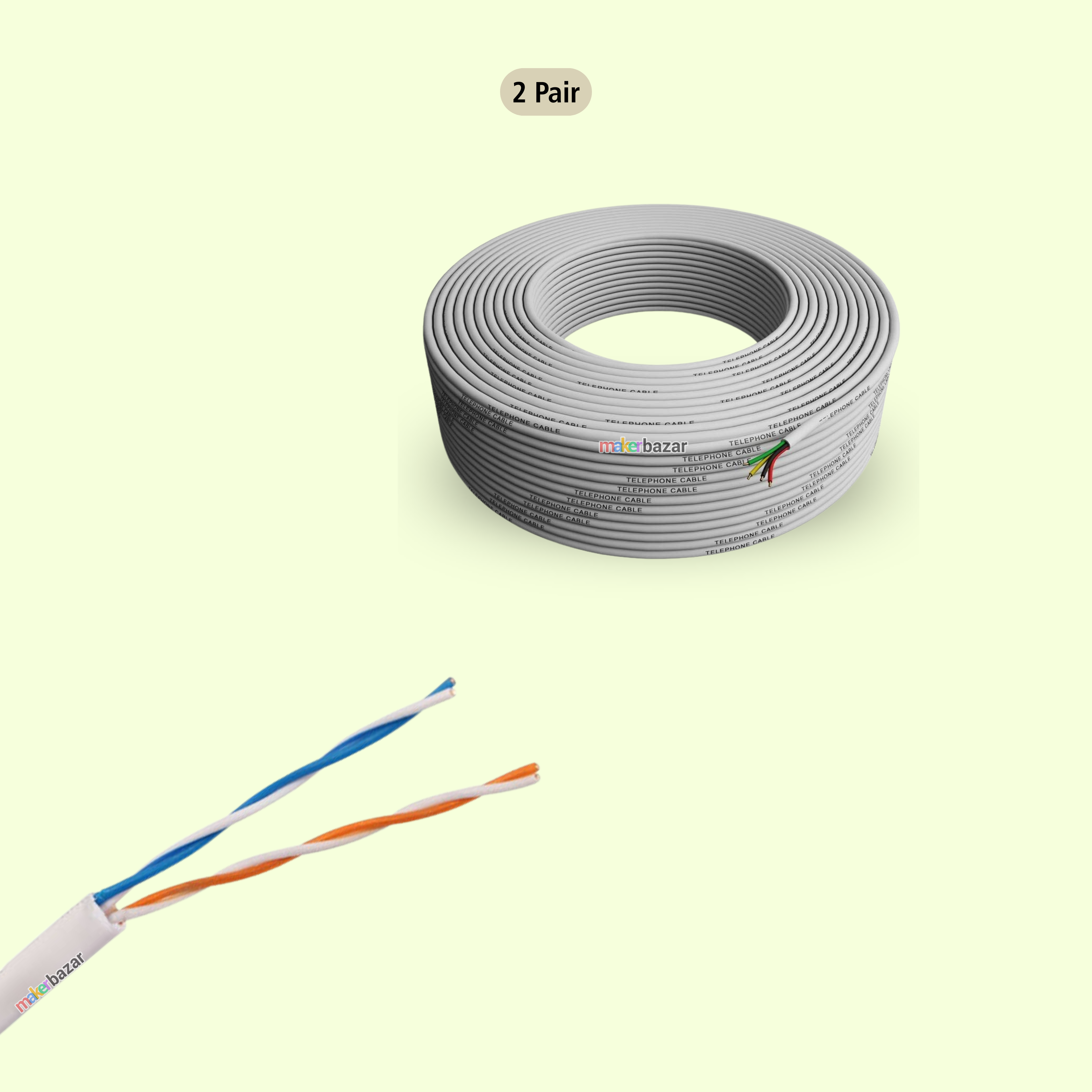 Telephone Connection Line Cable Roll
