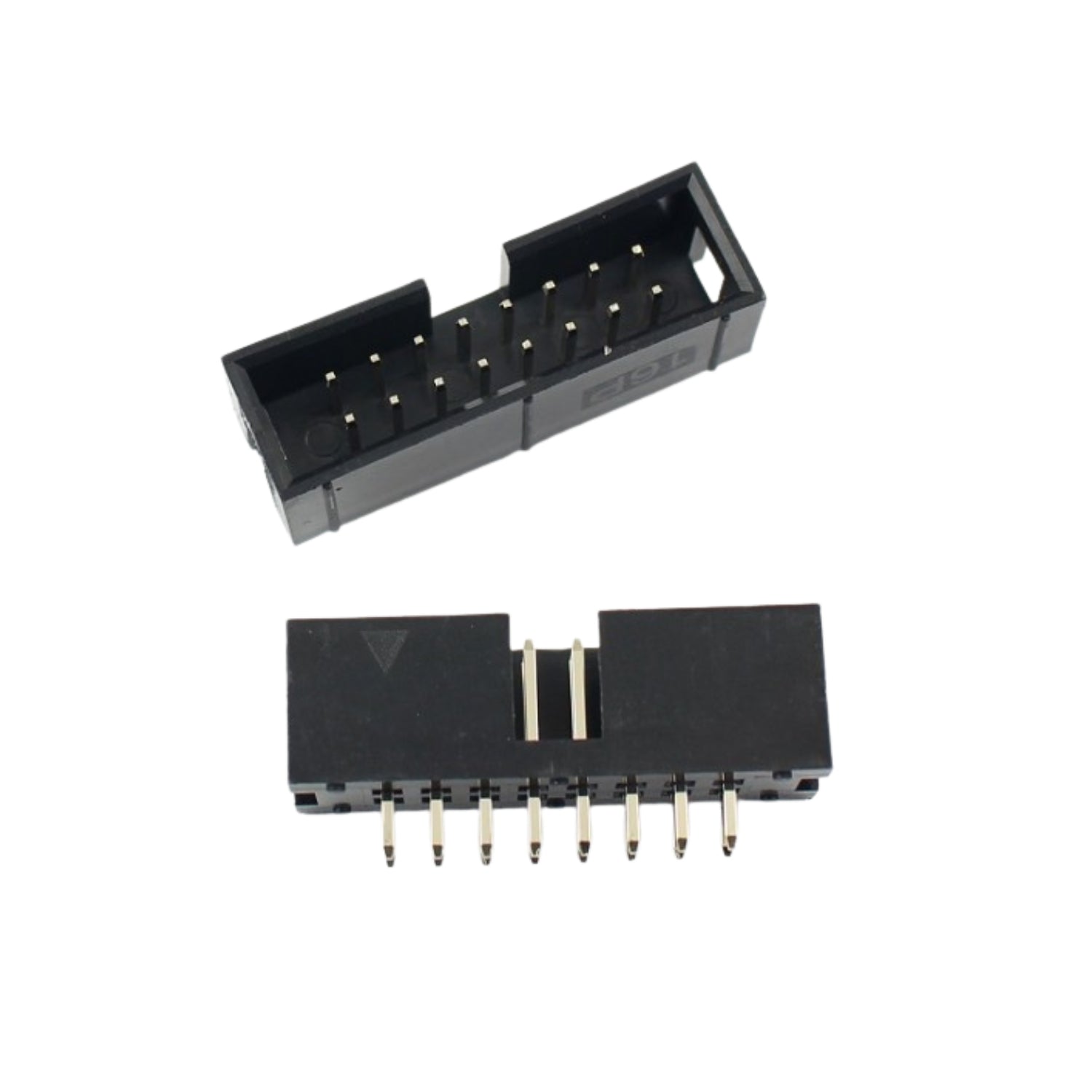 FRC IDC Shrouded Male Box Connector 2.54mm-Pitch Straight