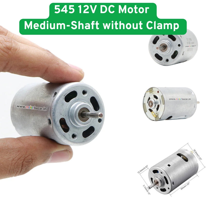 RS-545 High Speed 12VDC Motor