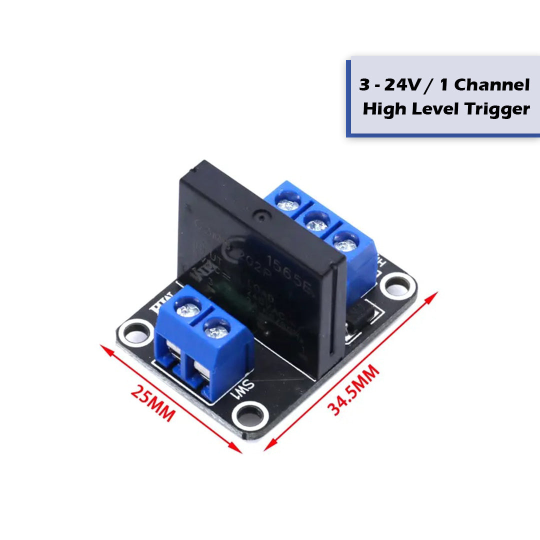 G3MB-202P Solid State Relay SSR Module 240V 2A Output with Resistive Fuse