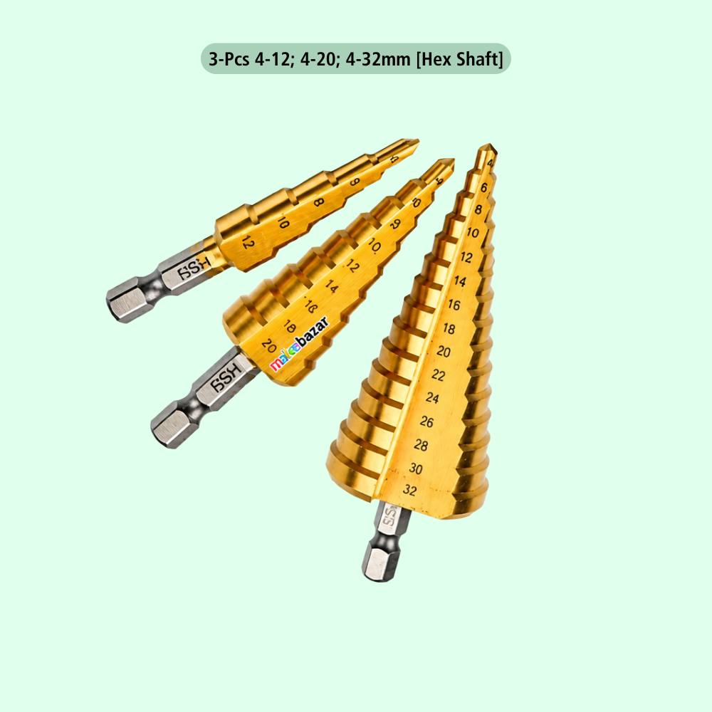 Step Drill Cone Bit