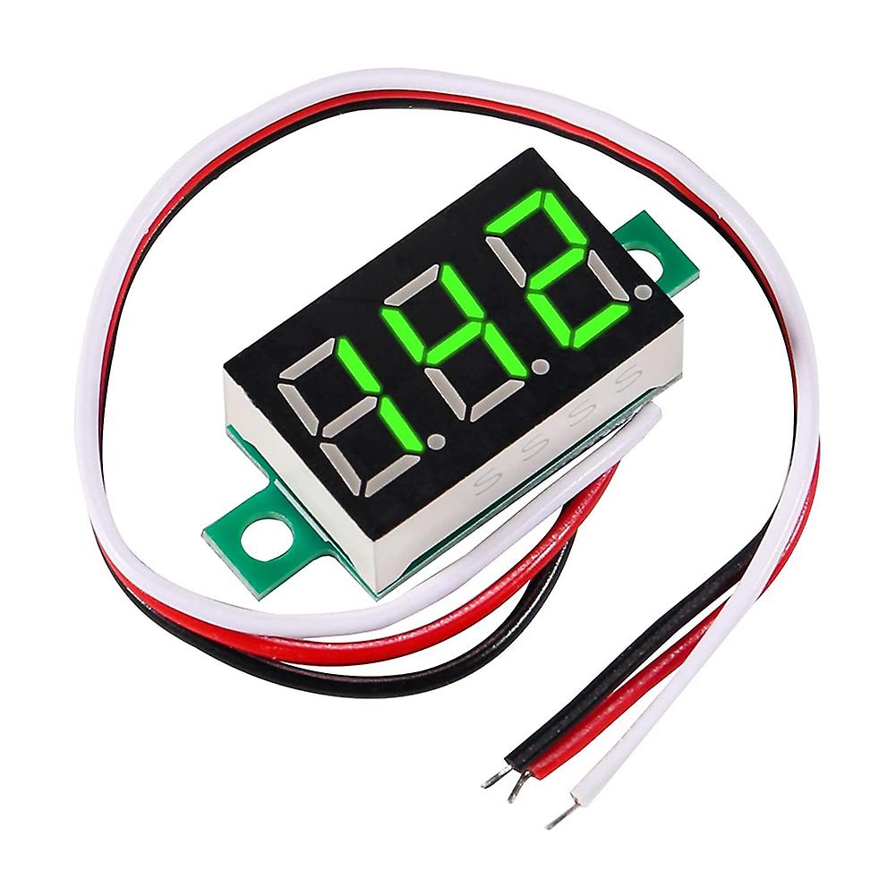 0.36in 30v 3-Wire 3-Digit DC Voltmeter Gauge Tester Module