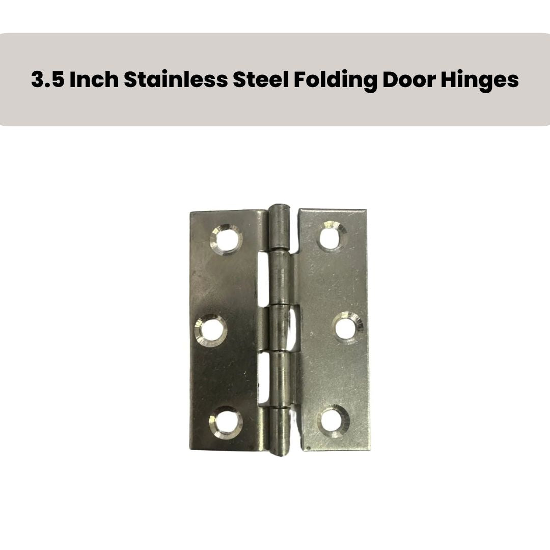SS Folding Door Butt Hinges