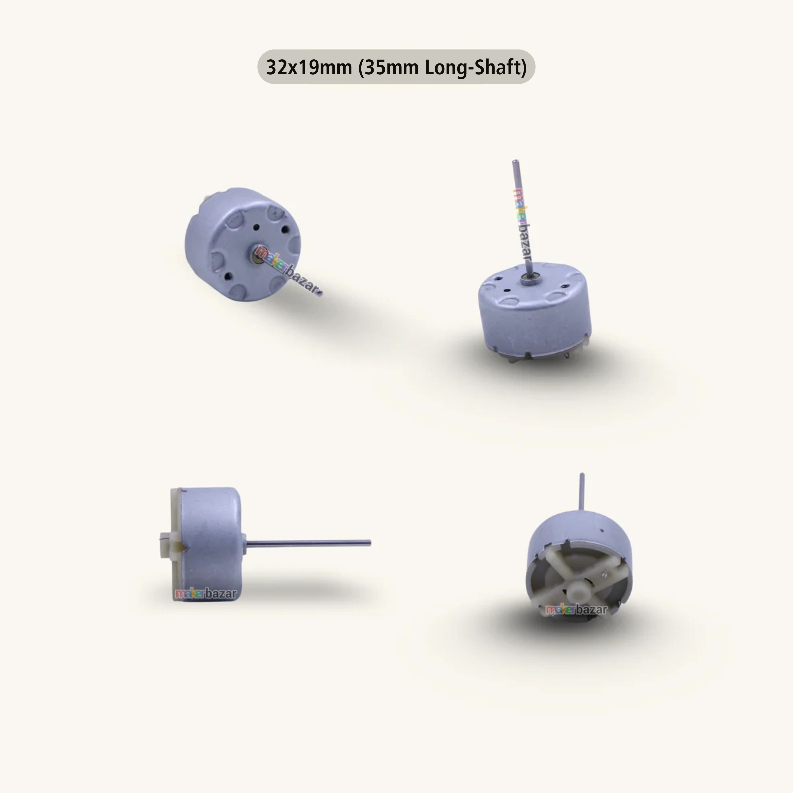 3V-12V DC Mini Flat Cylinder CD Motor