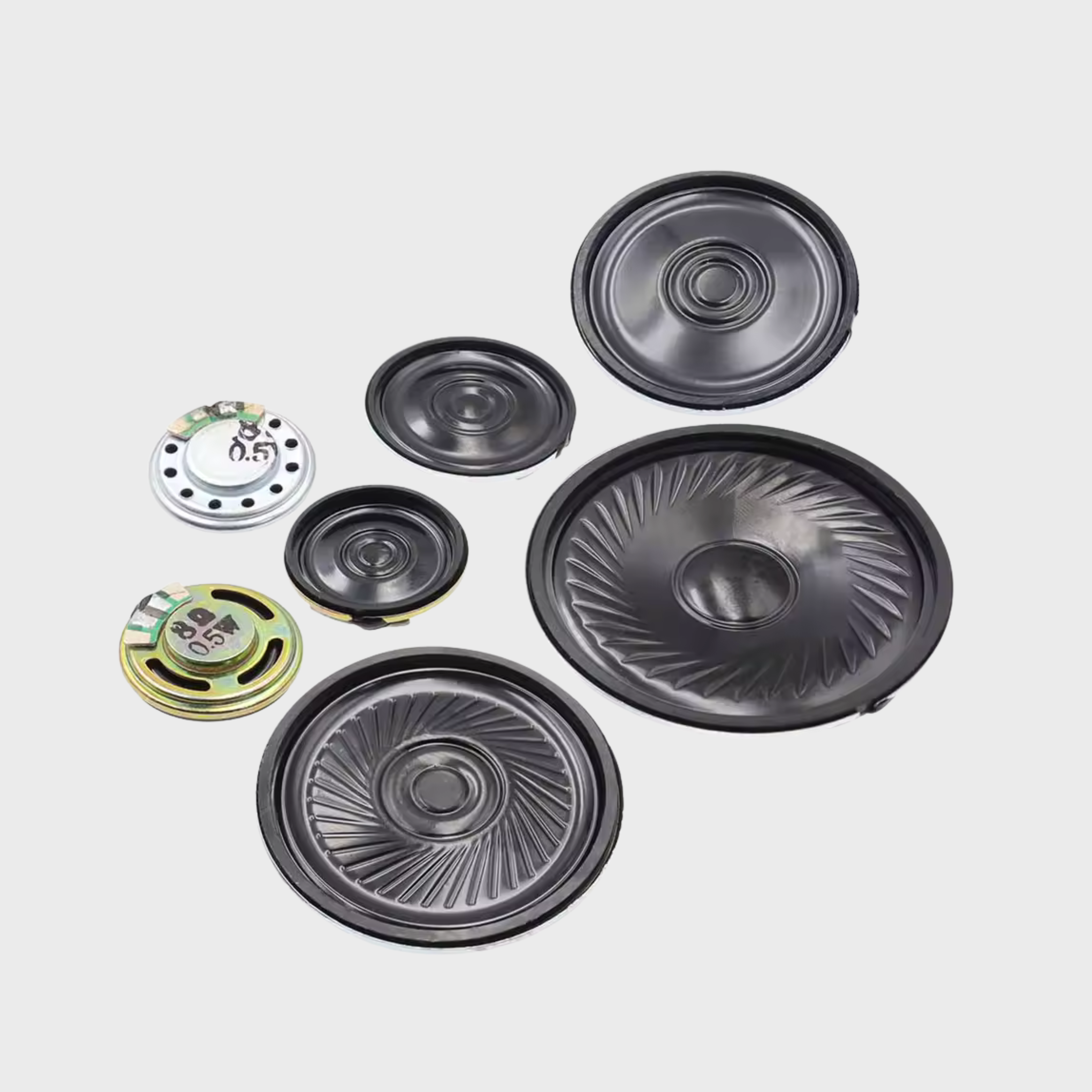 36mm LYS 8/16Ohm 0.25W Mylar Plastic Mini Toy Speaker