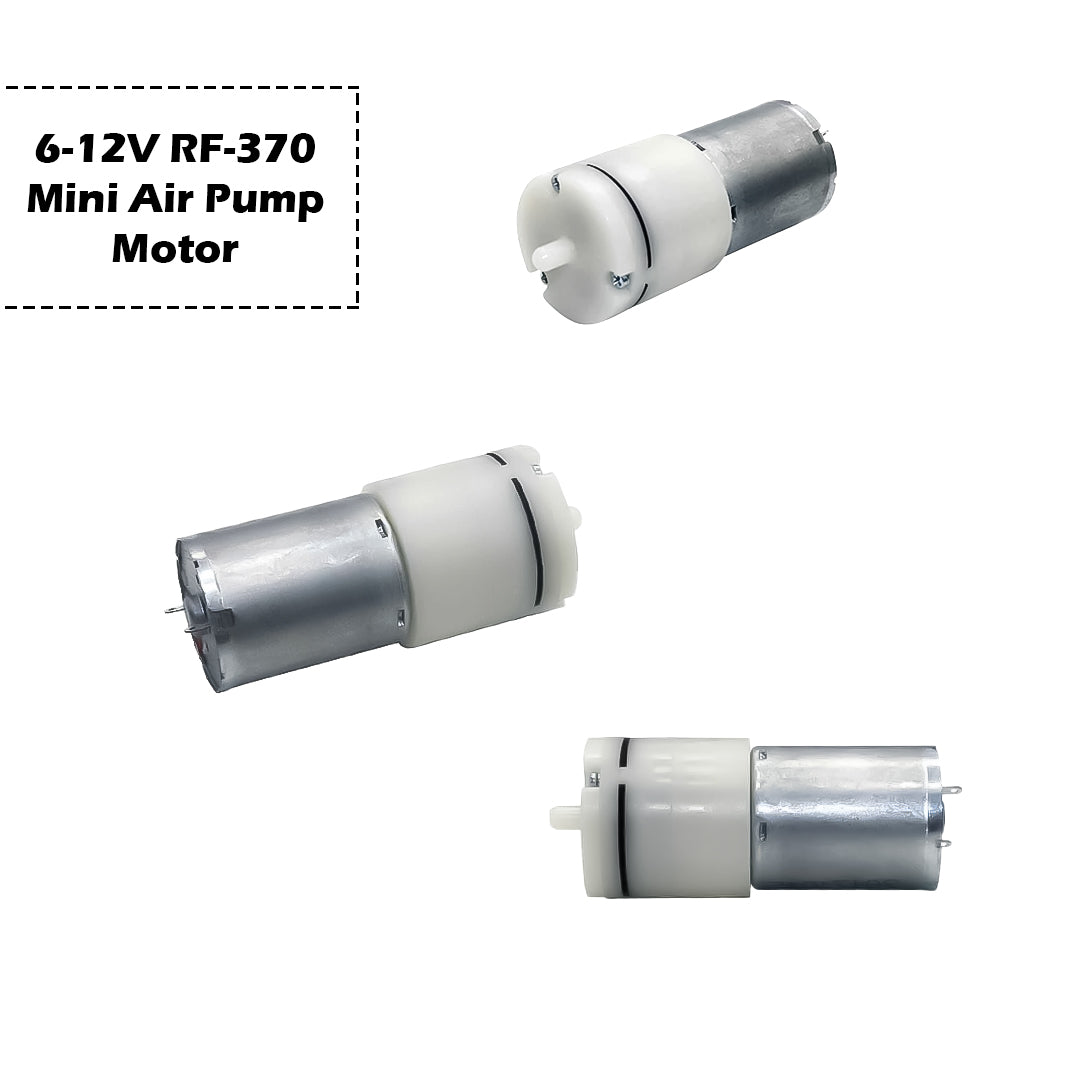 New: RF-370 DC Mini Air Pump Motor Single-Nozzle for Pet Aquarium Tank