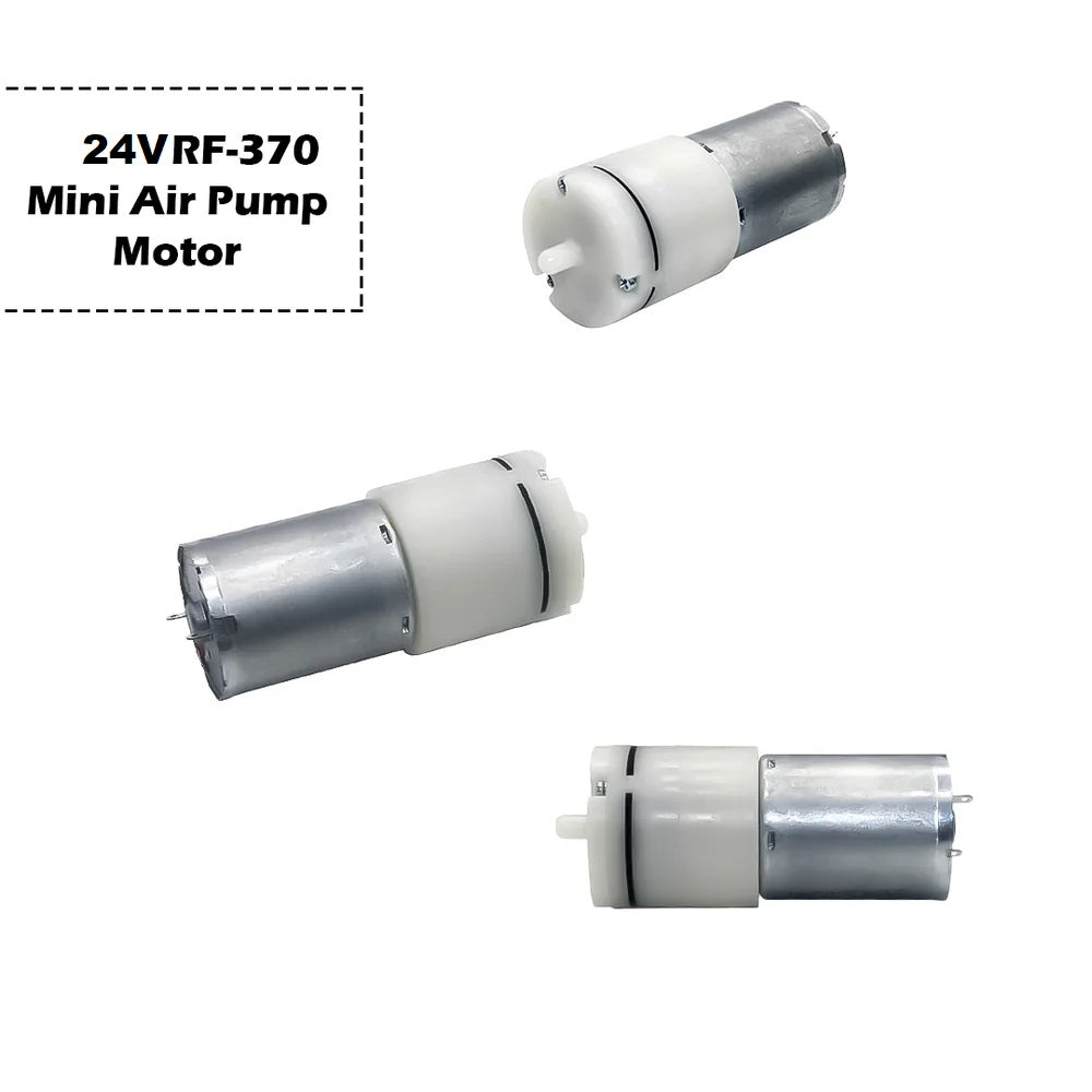 New: RF-370 DC Mini Air Pump Motor Single-Nozzle for Pet Aquarium Tank