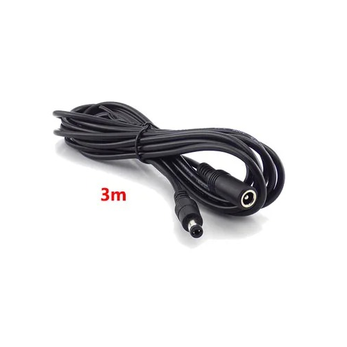 5.5x2.1mm DC Plug Female to Male Wire