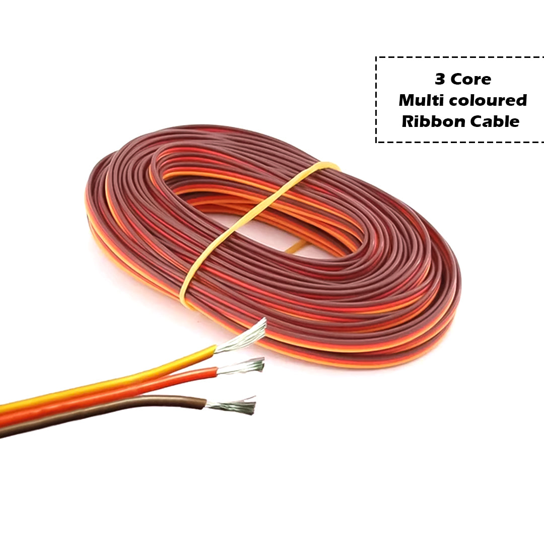Multi-coloured Ribbon Cable Wire