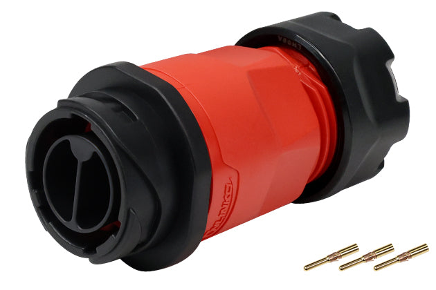 CNLINKO YM20 2-Pins 20A 500V IP68 Waterproof Power Connector Socket