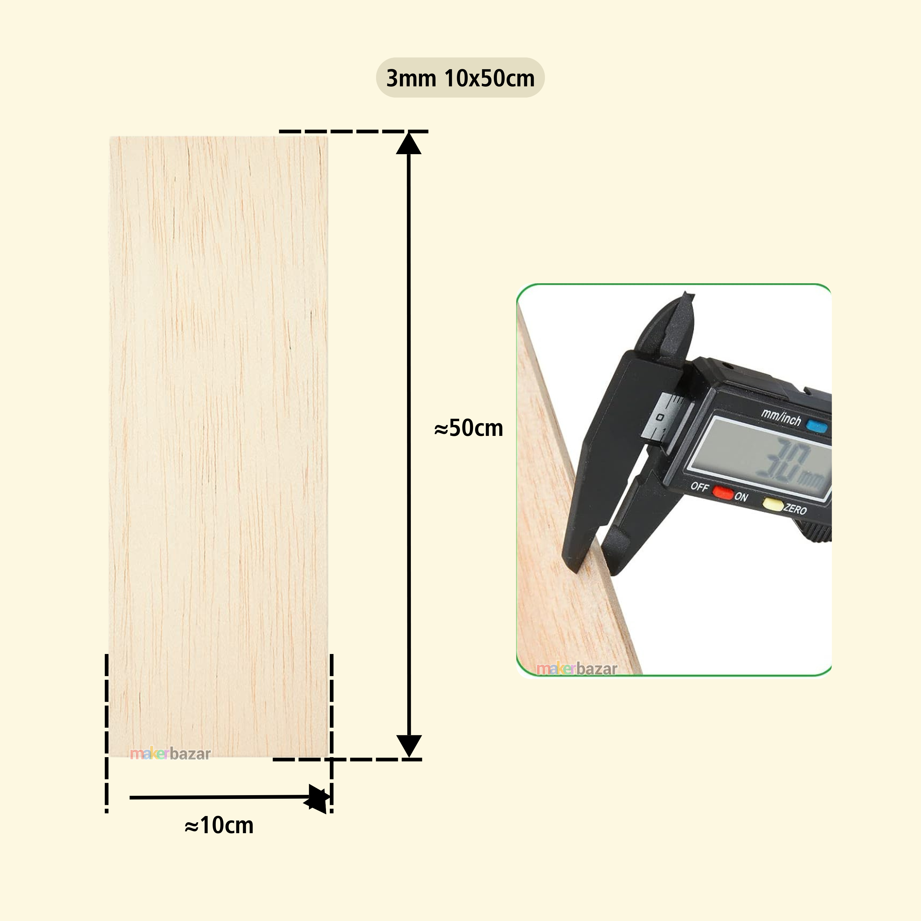 Cheap Generic A Grade Balsa Wood Sheet
