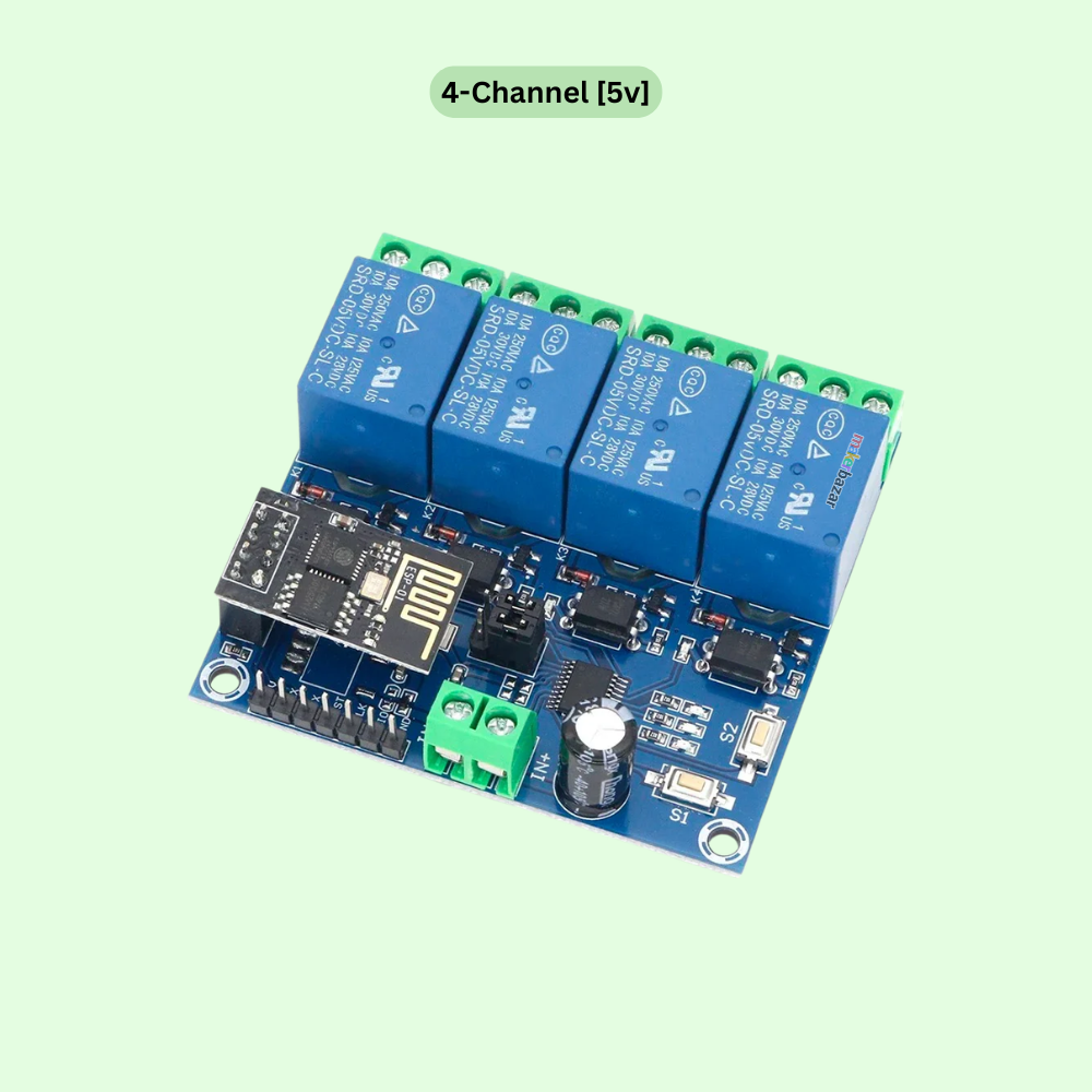 ESP8266 WiFi Relay Module 1CH 2CH 4CH and Bluetooth Relay