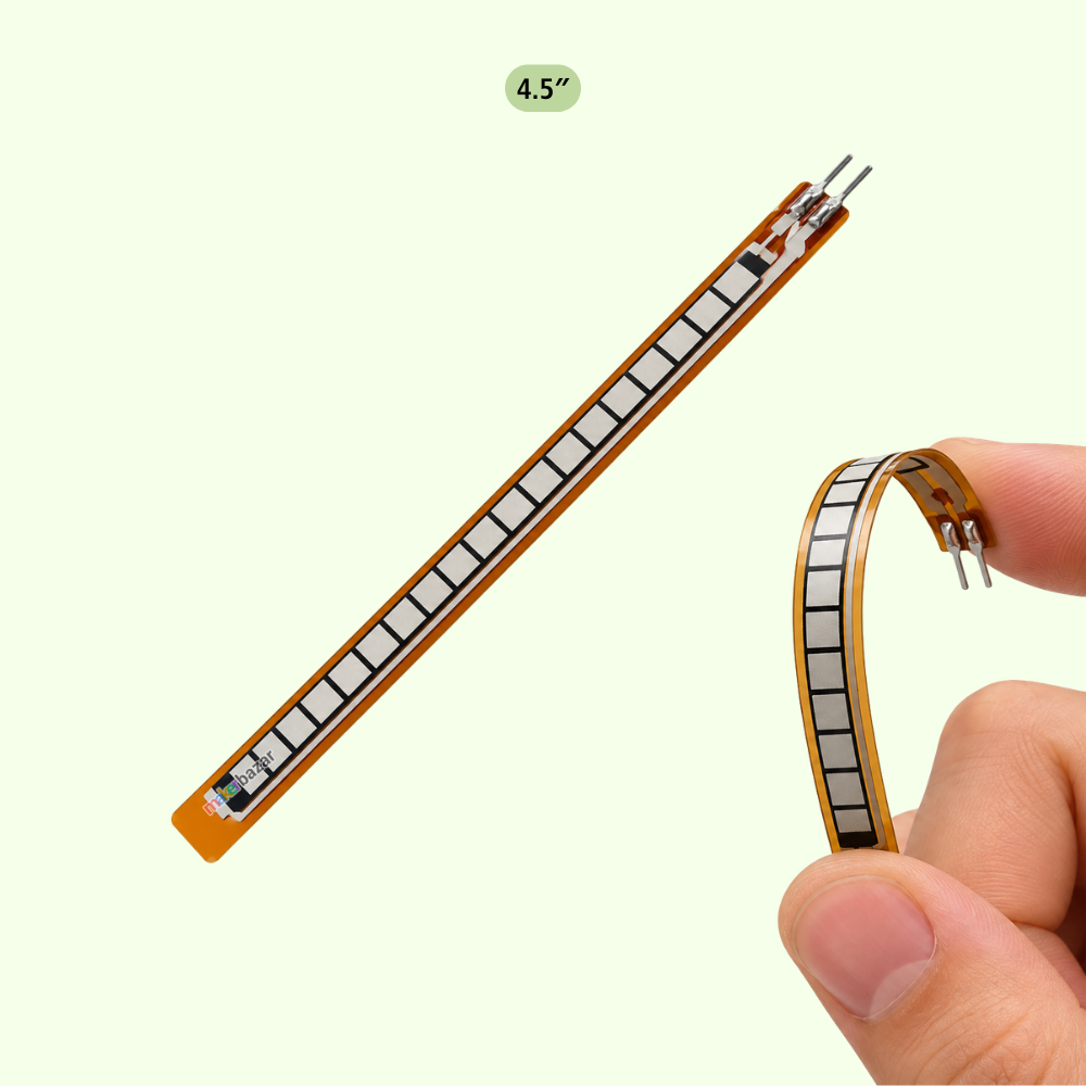 Flex Sensor Bend Sensor for Hand Gesture Recognition
