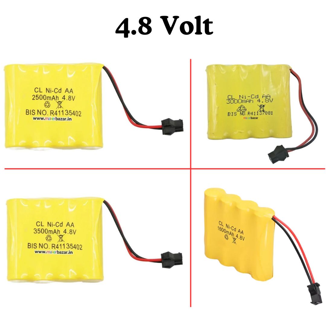 Ni-Cd Rechargeable AA Cells Battery Pack