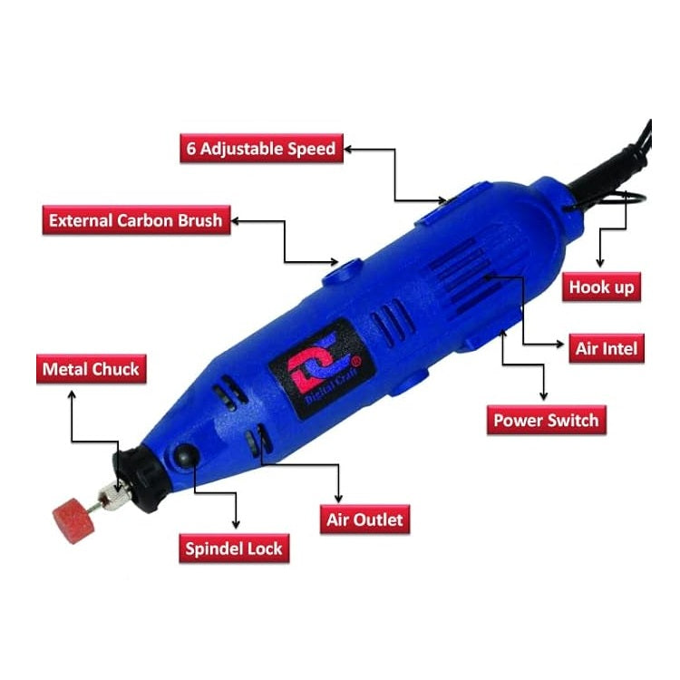 40-Pieces Multifunctional Mini Rotary Die Grinder Kit